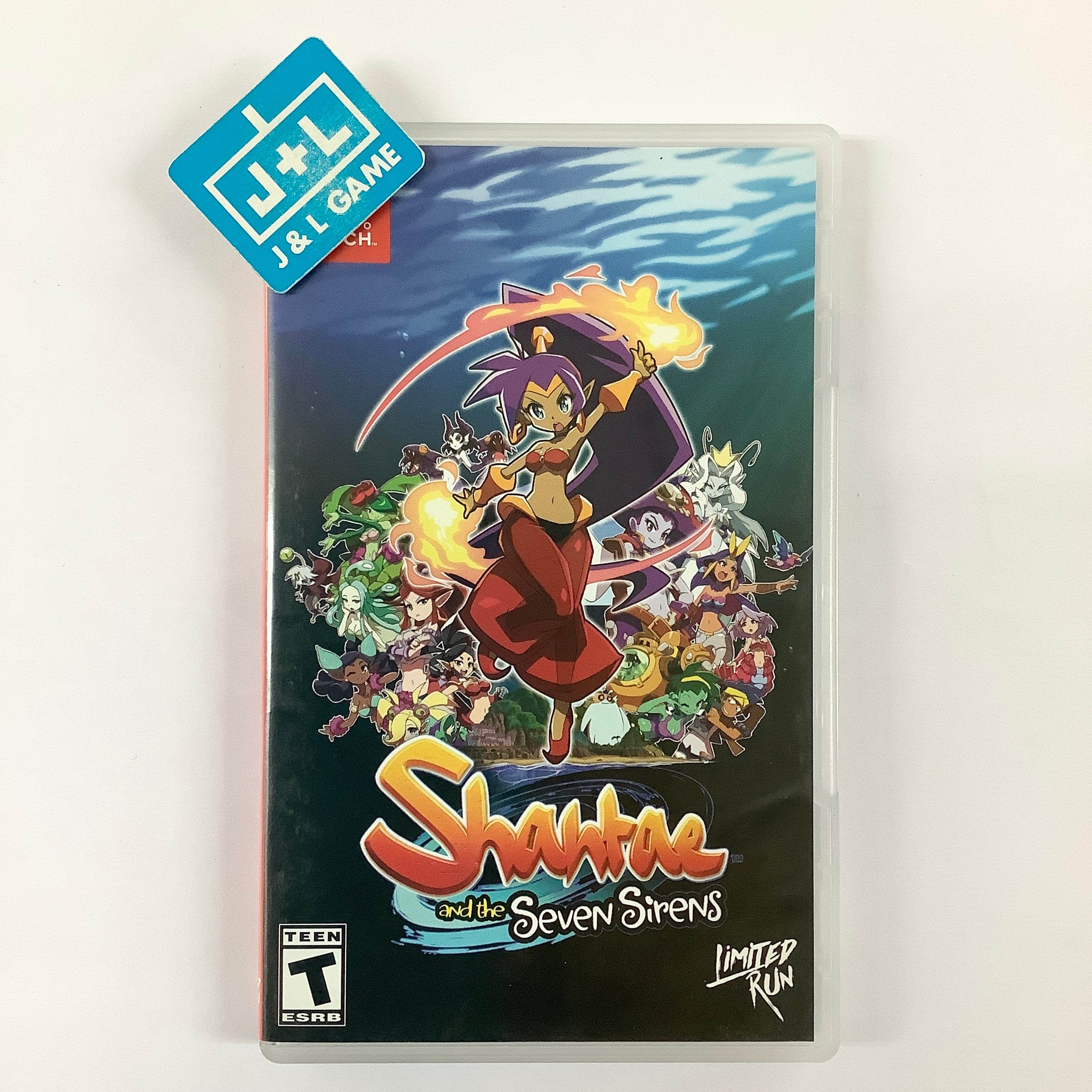 Shantae and the Seven Sirens (Limited Run #072) - (NSW) Nintendo Switch [Pre-Owned] Video Games Limited Run Games   