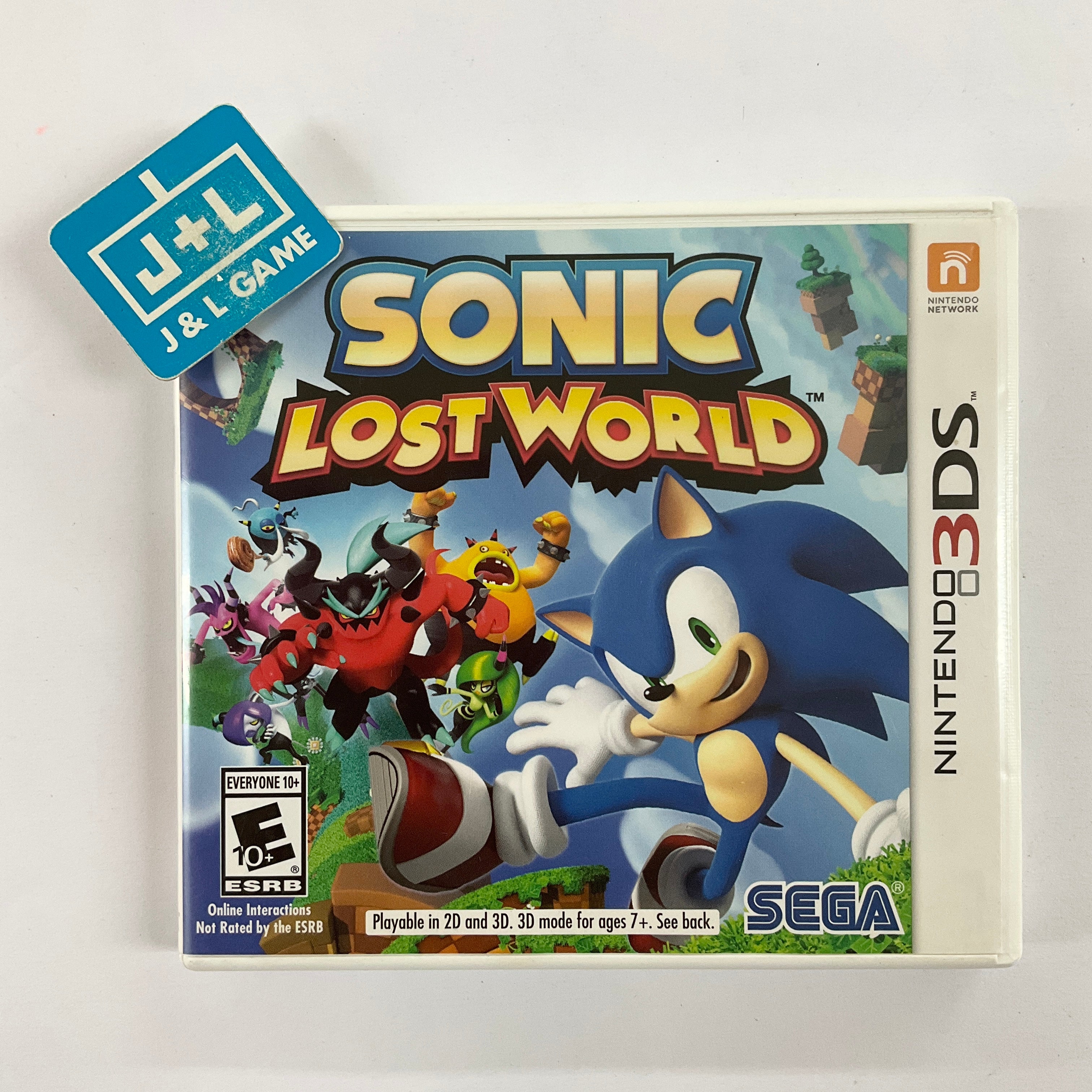 Sonic: Lost World - Nintendo 3DS [Pre-Owned] Video Games Sega   