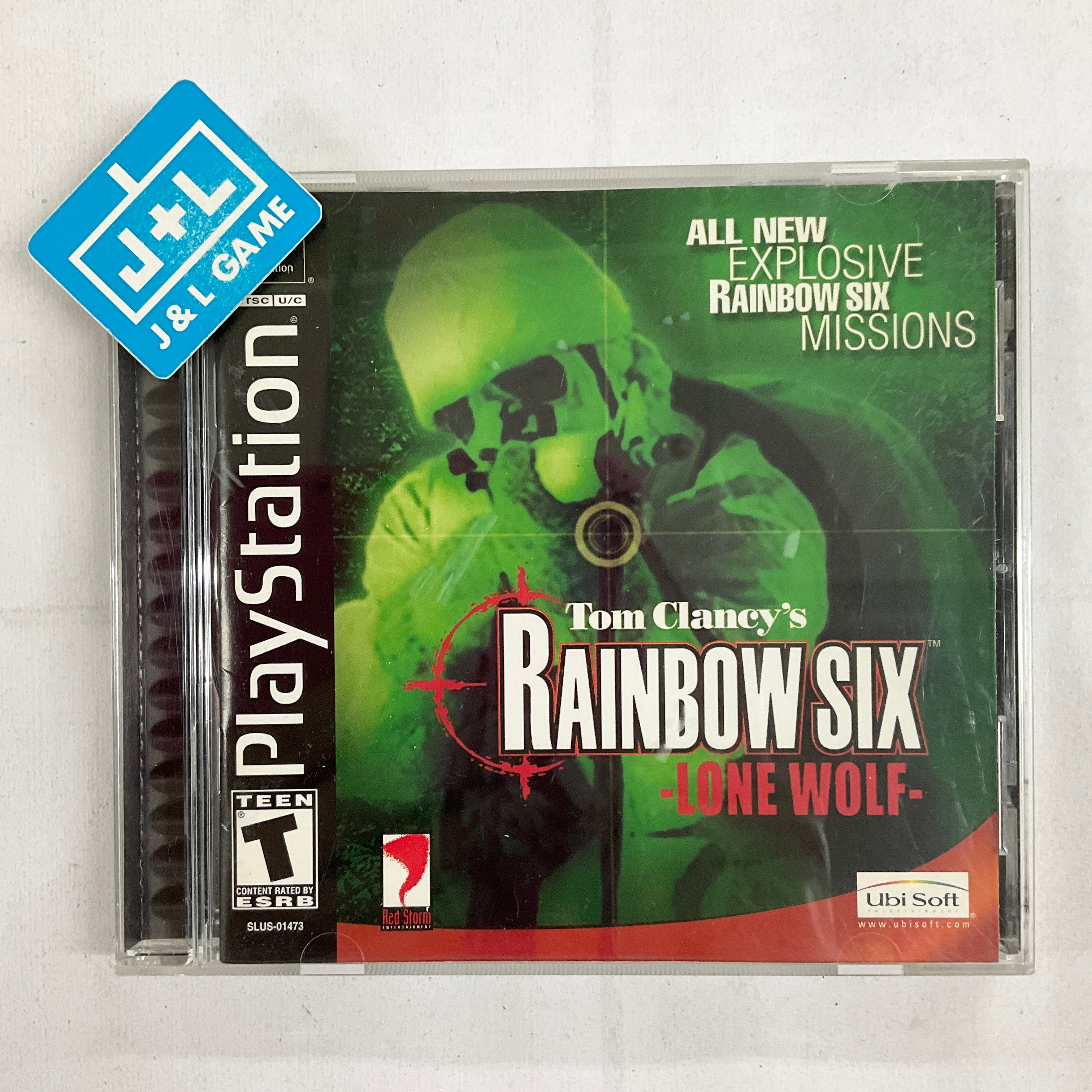 Tom Clancy's Rainbow Six: Lone Wolf - (PS1) Playstation 1 [Pre-Owned] Video Games Ubisoft   