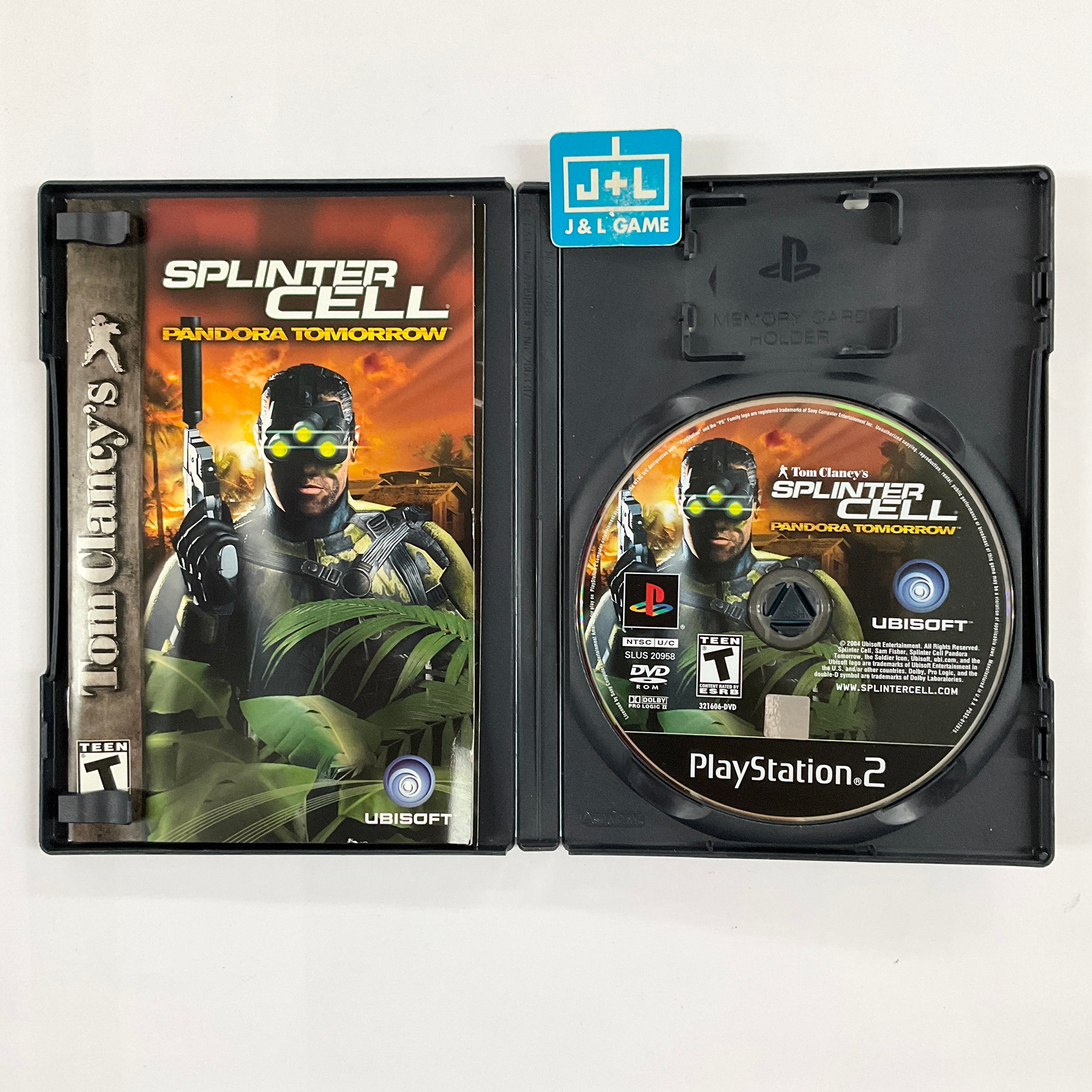 Tom Clancy's Splinter Cell Pandora Tomorrow - (PS2) PlayStation 2 [Pre-Owned] Video Games Ubisoft   