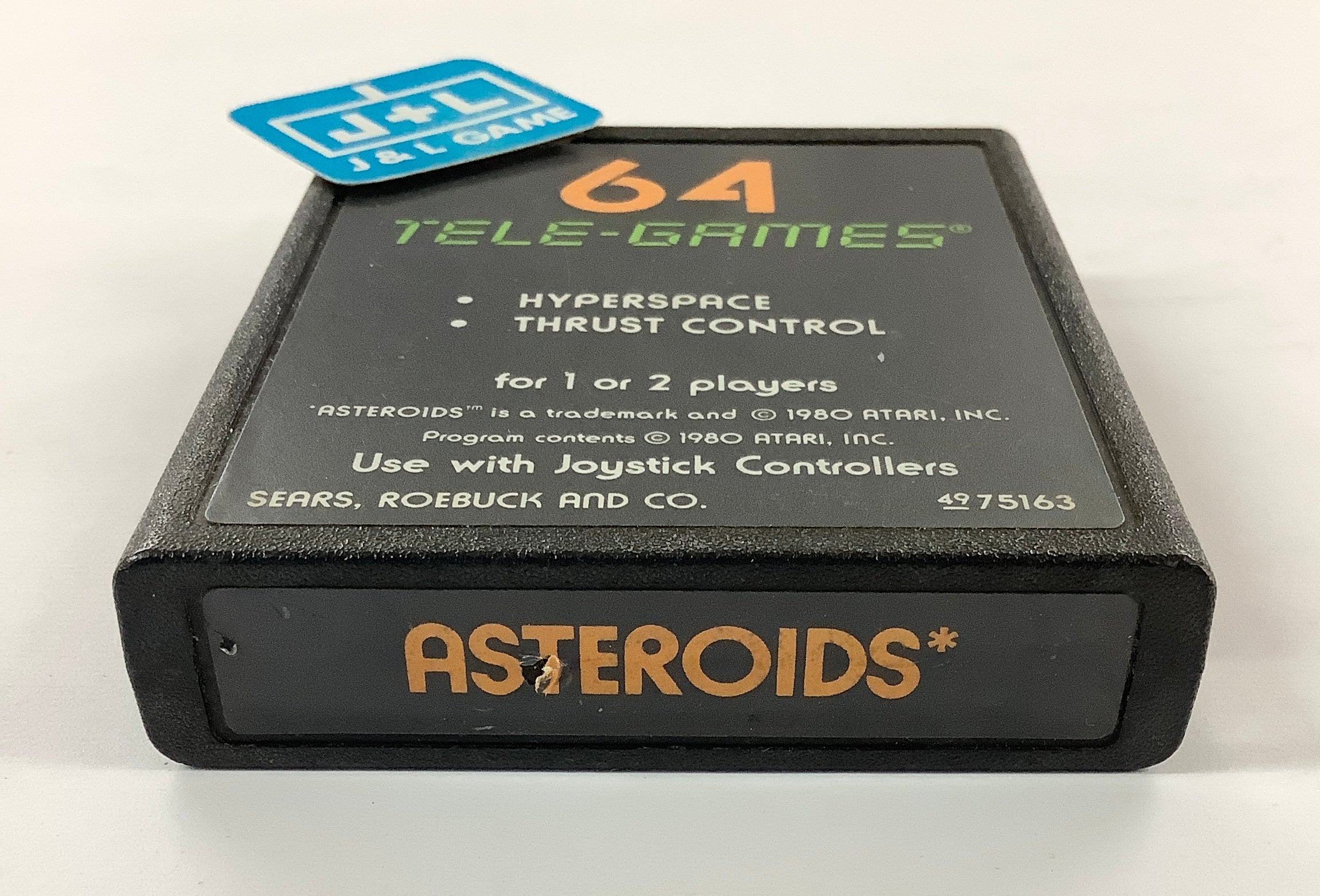 Asteroids (Sears Tele-Games) - Atari 2600 [Pre-Owned] Video Games Atari Inc.   