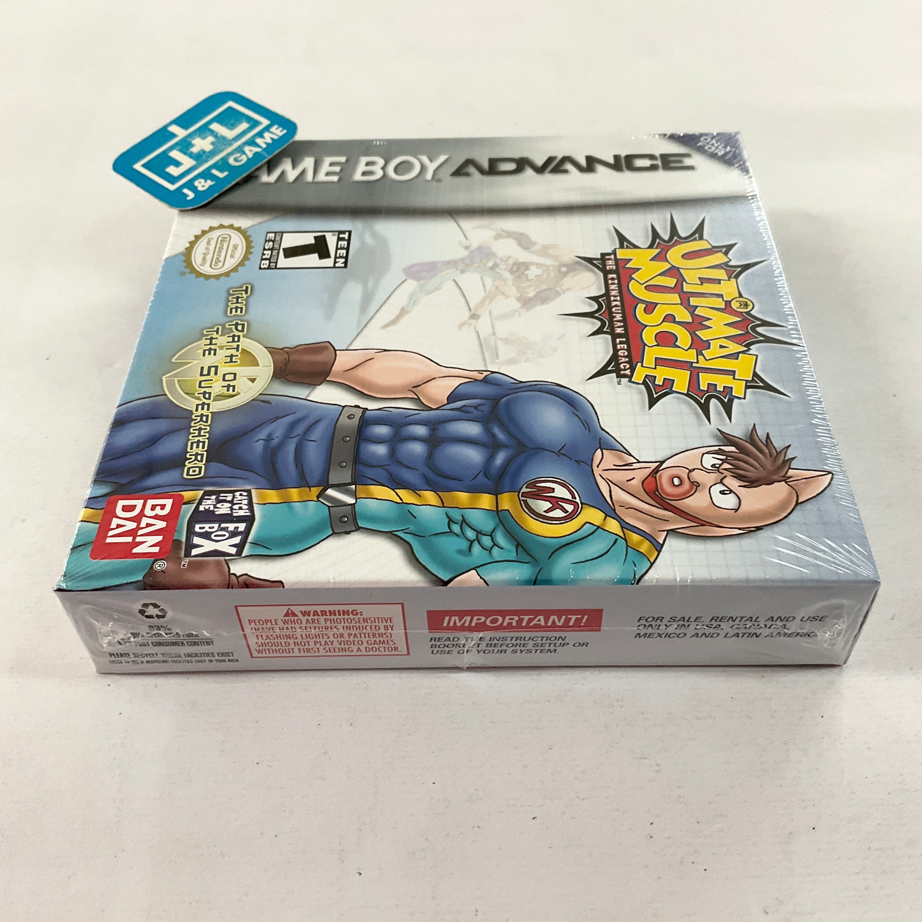 Ultimate Muscle: The Kinnikuman Legacy - The Path of the Superhero - (GBA) Game Boy Advance Video Games Bandai   