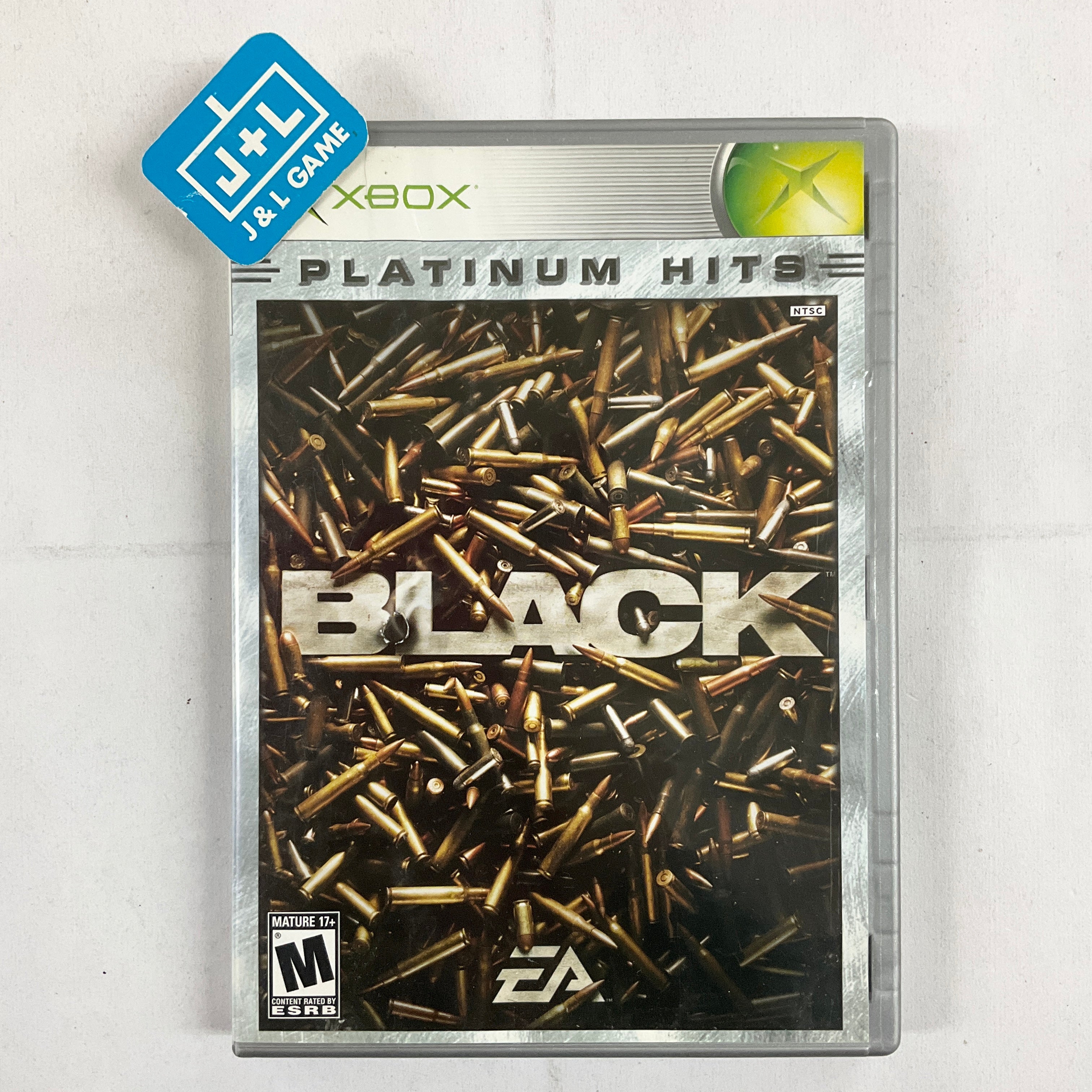 Black (Platinum Hits) - (XB) Xbox [Pre-Owned] Video Games EA Games   