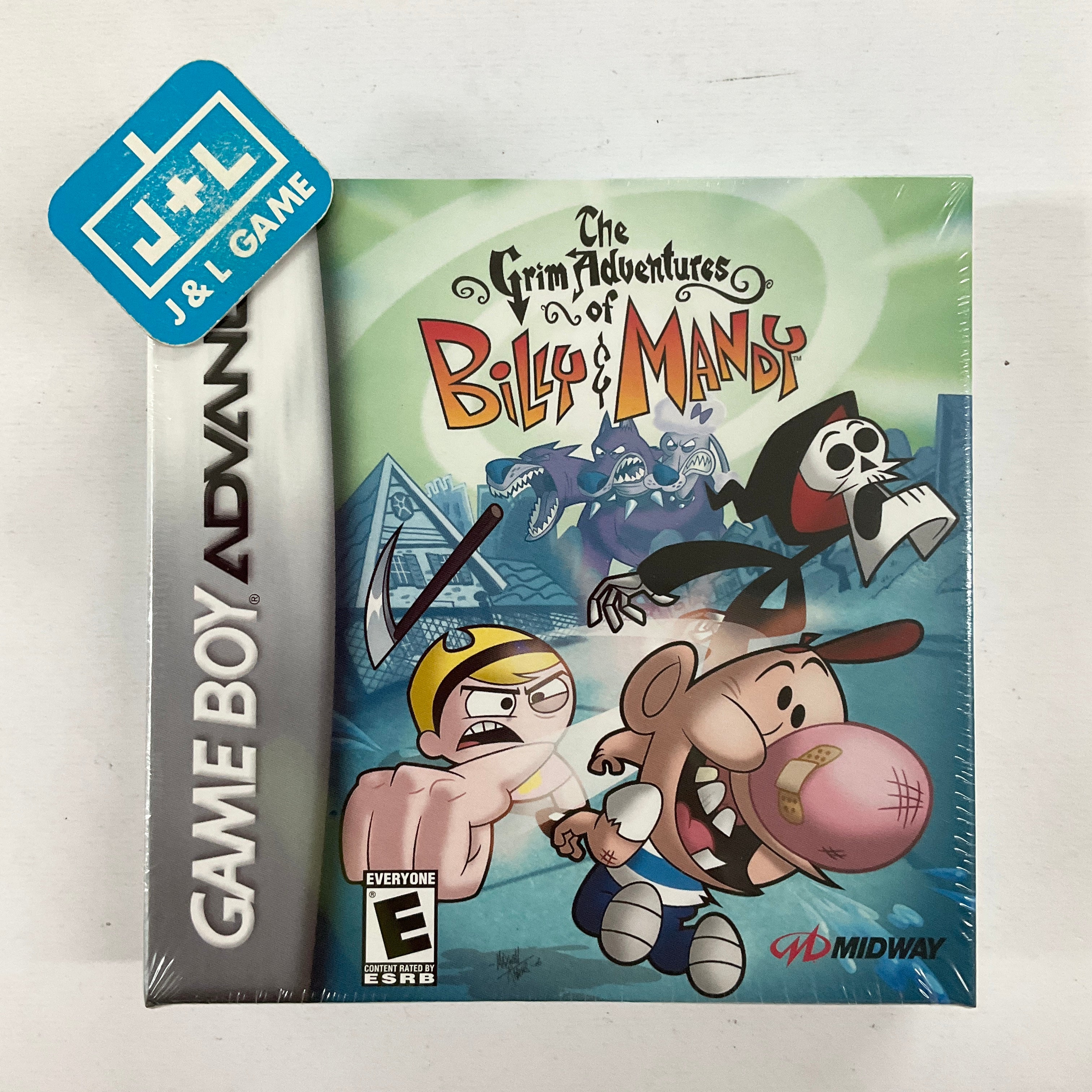 The Grim Adventures of Billy & Mandy - (GBA) Game Boy Advance Video Games Midway   