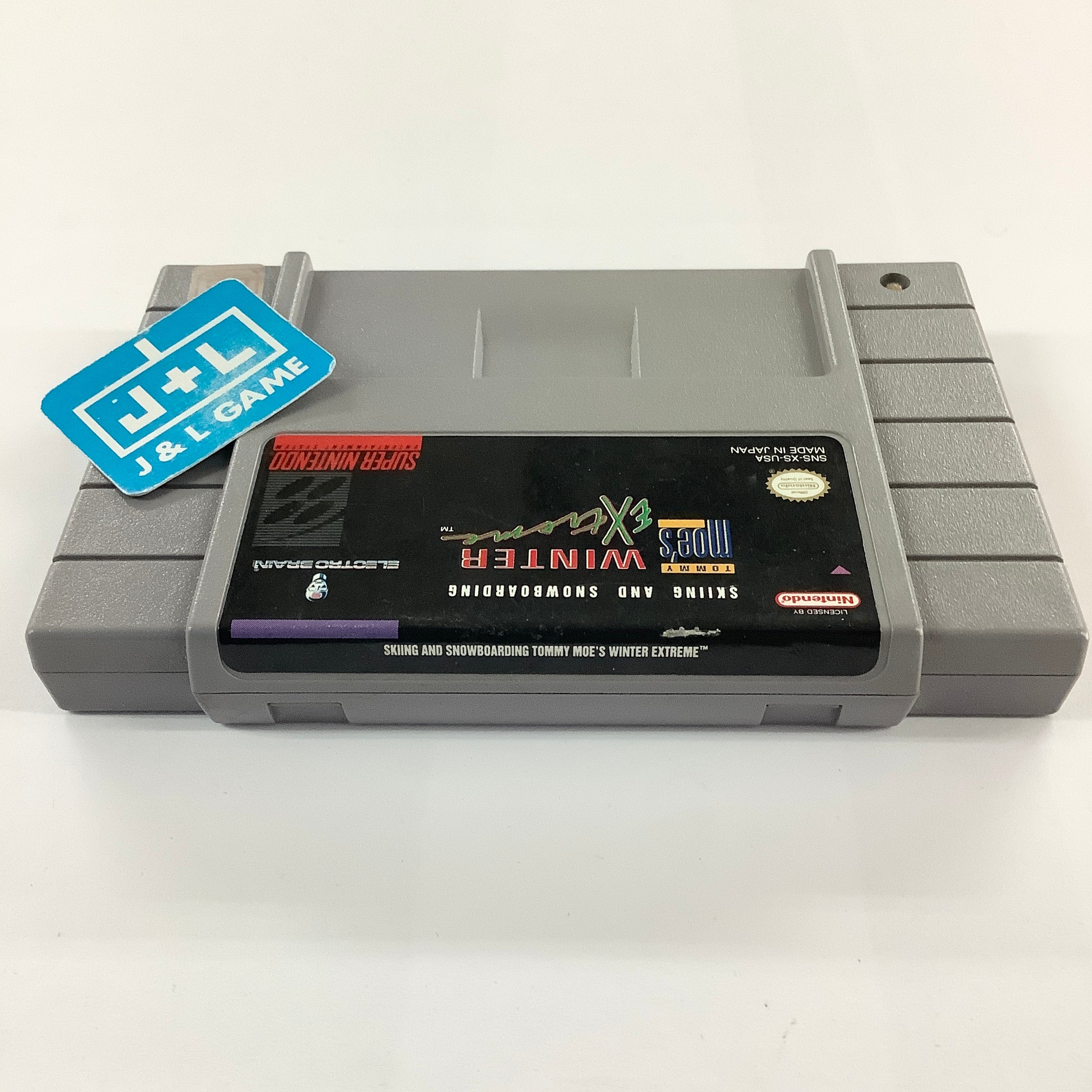 Skiing & Snowboarding: Tommy Moe's Winter Extreme - (SNES) Super Nintendo [Pre-Owned] Video Games Electro Brain   