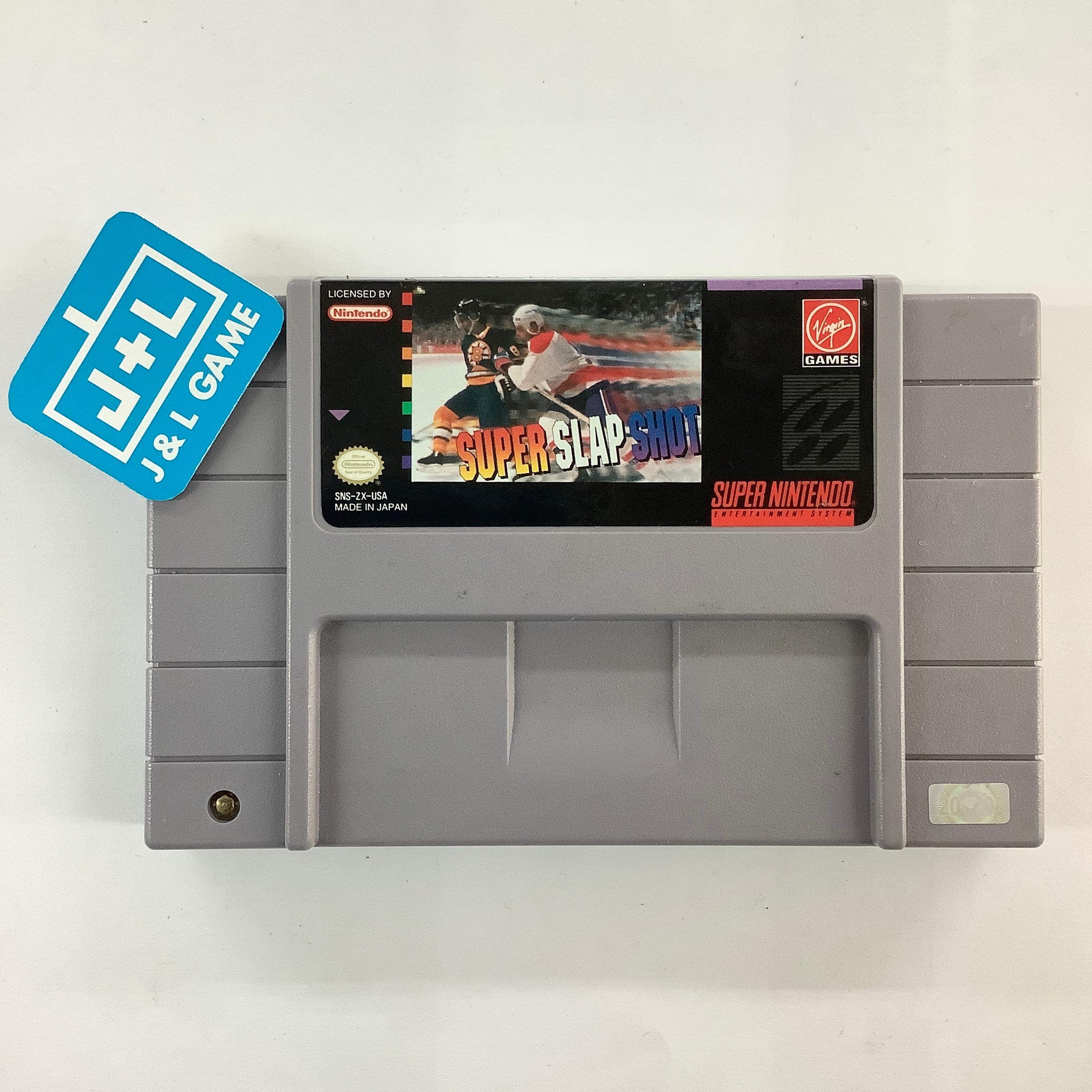 Super Slap Shot - (SNES) Super Nintendo [Pre-Owned] Video Games Virgin Games   