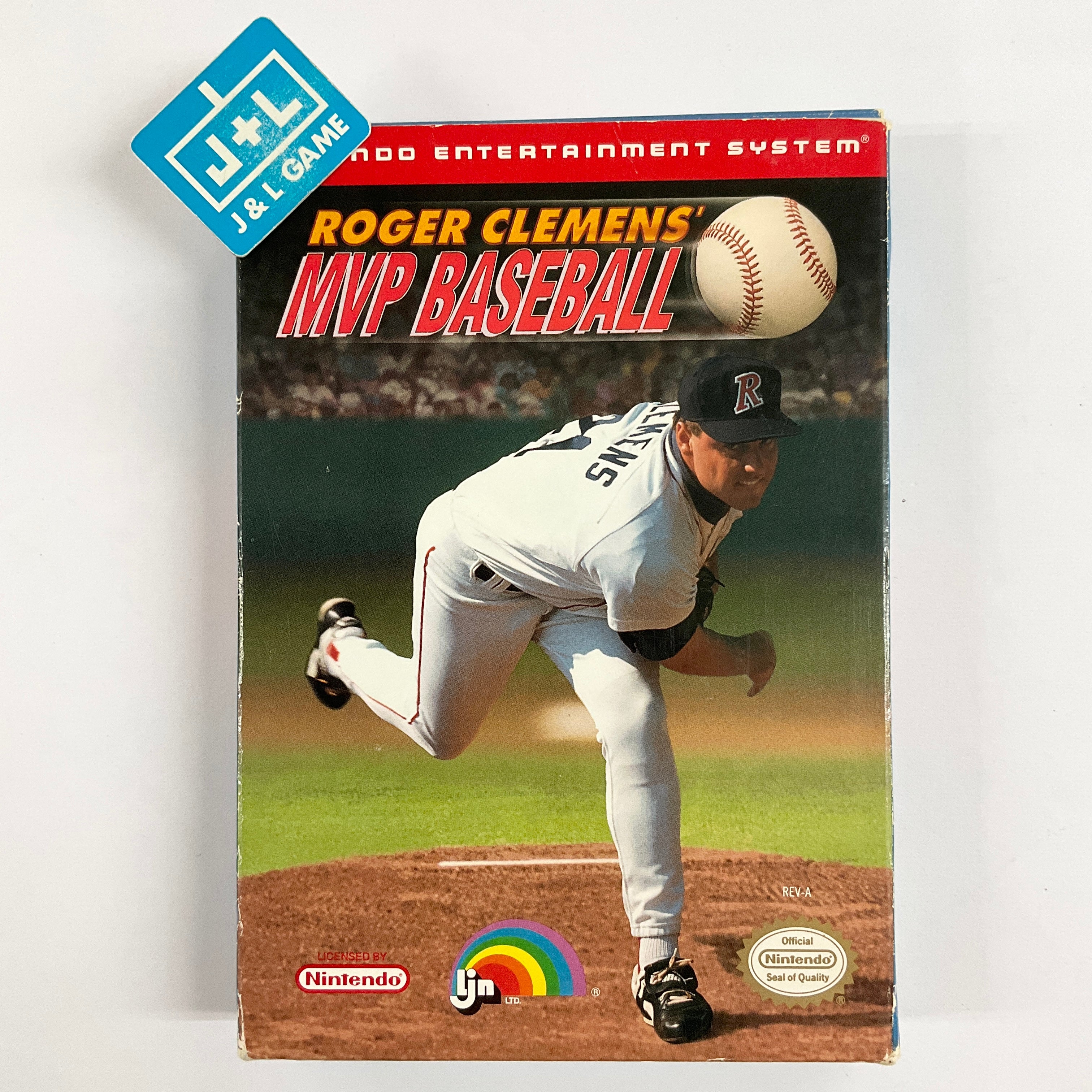 Roger Clemens' MVP Baseball - (NES) Nintendo Entertainment System [Pre-Owned] Video Games LJN Ltd.   