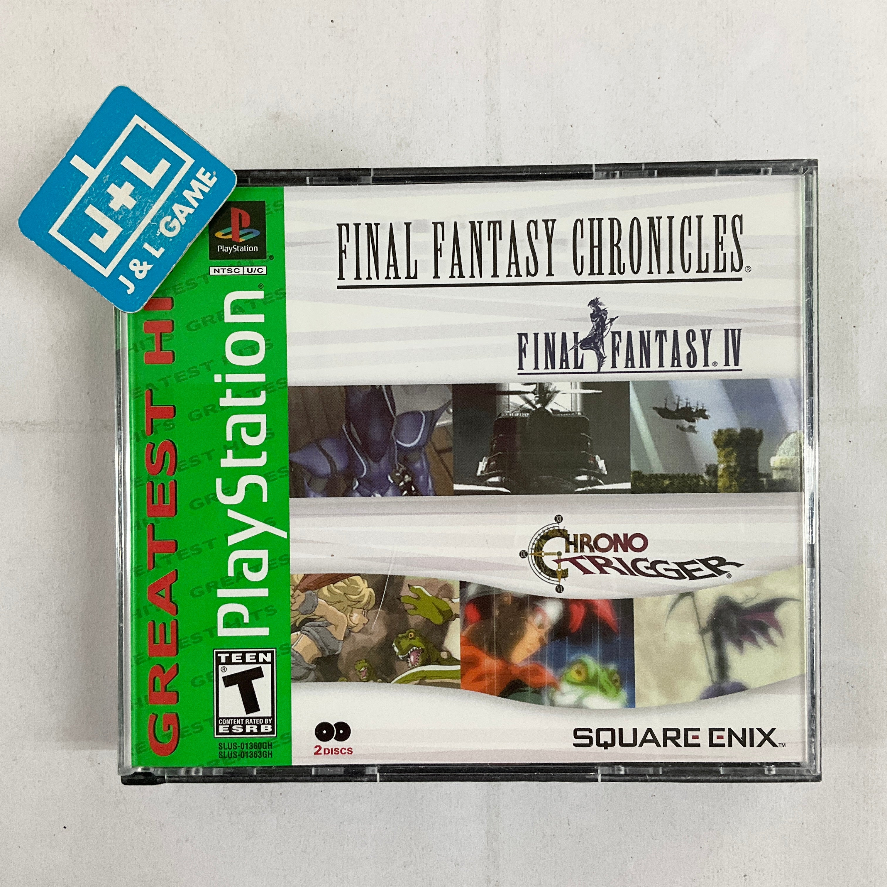 Final Fantasy Chronicles (Greatest Hits) - (PS1) PlayStation 1 [Pre-Owned] Video Games Square Enix   