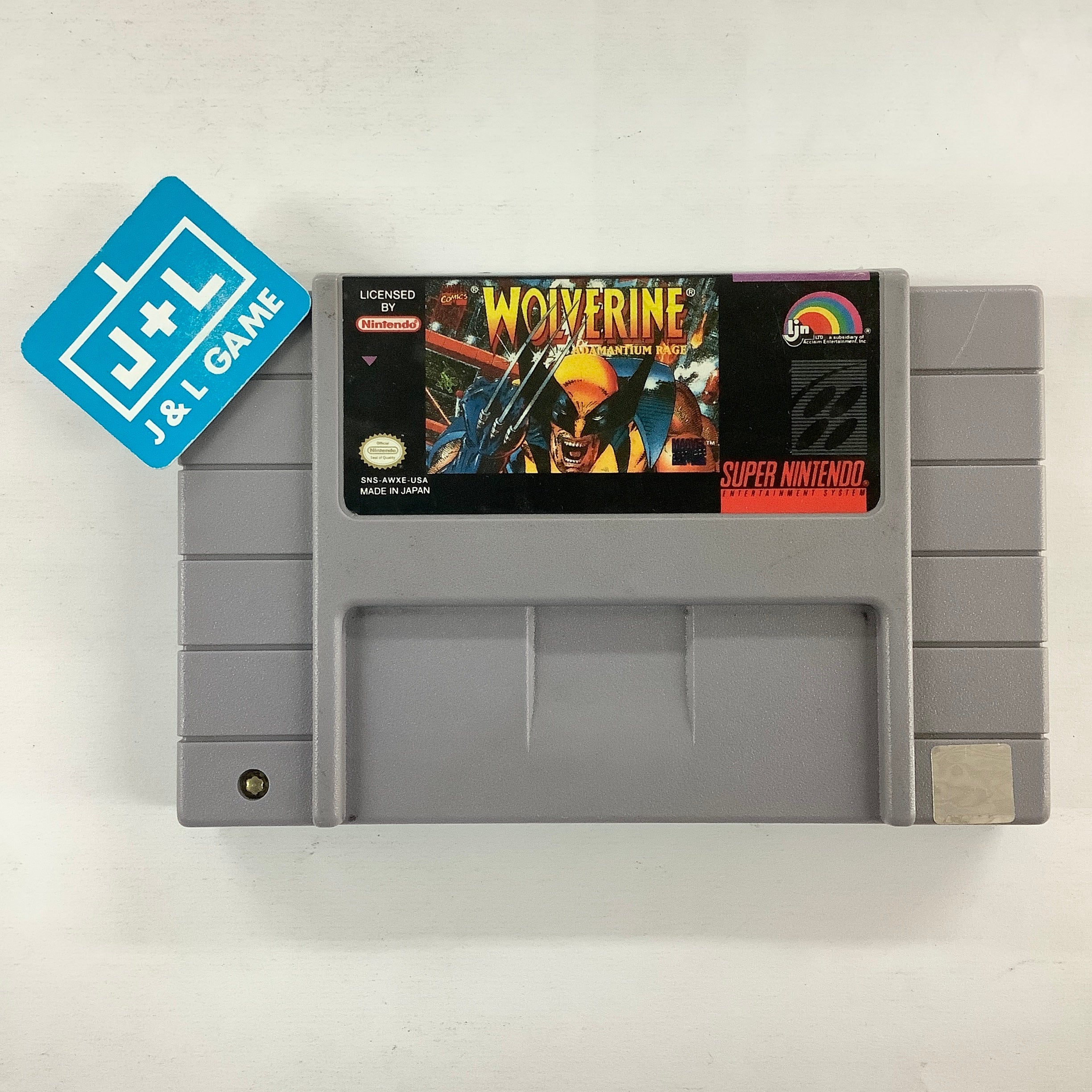 Wolverine: Adamantium Rage - (SNES) Super Nintendo [Pre-Owned] Video Games LJN Ltd.   