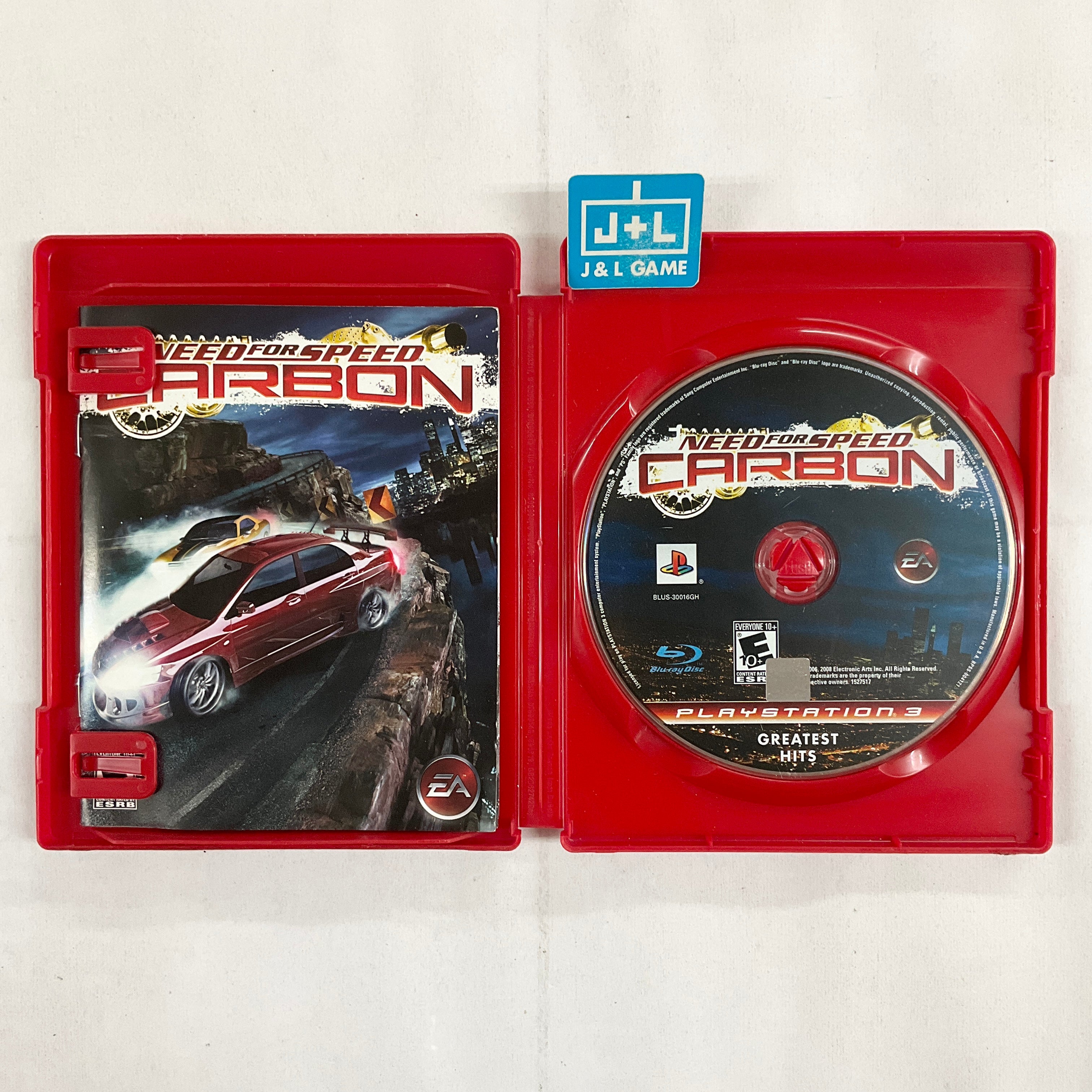 Need for Speed: Carbon (Greatest Hits) - (PS3) PlayStation 3 [Pre-Owned] Video Games EA Games   