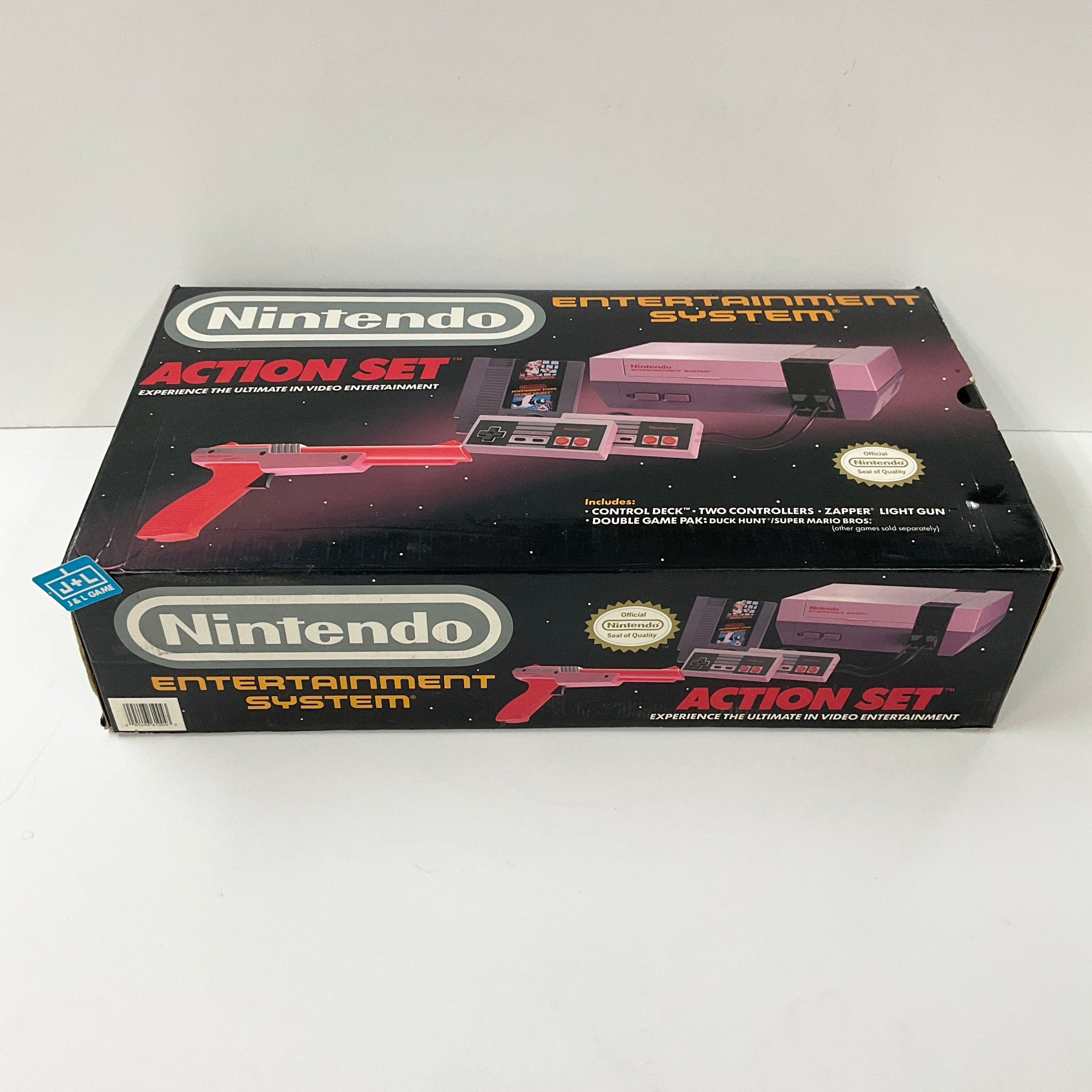 Nintendo Entertainment System Action Set - (NES) Nintendo Entertainment System [Pre-Owned] Consoles Alcon Laboratories, Inc   