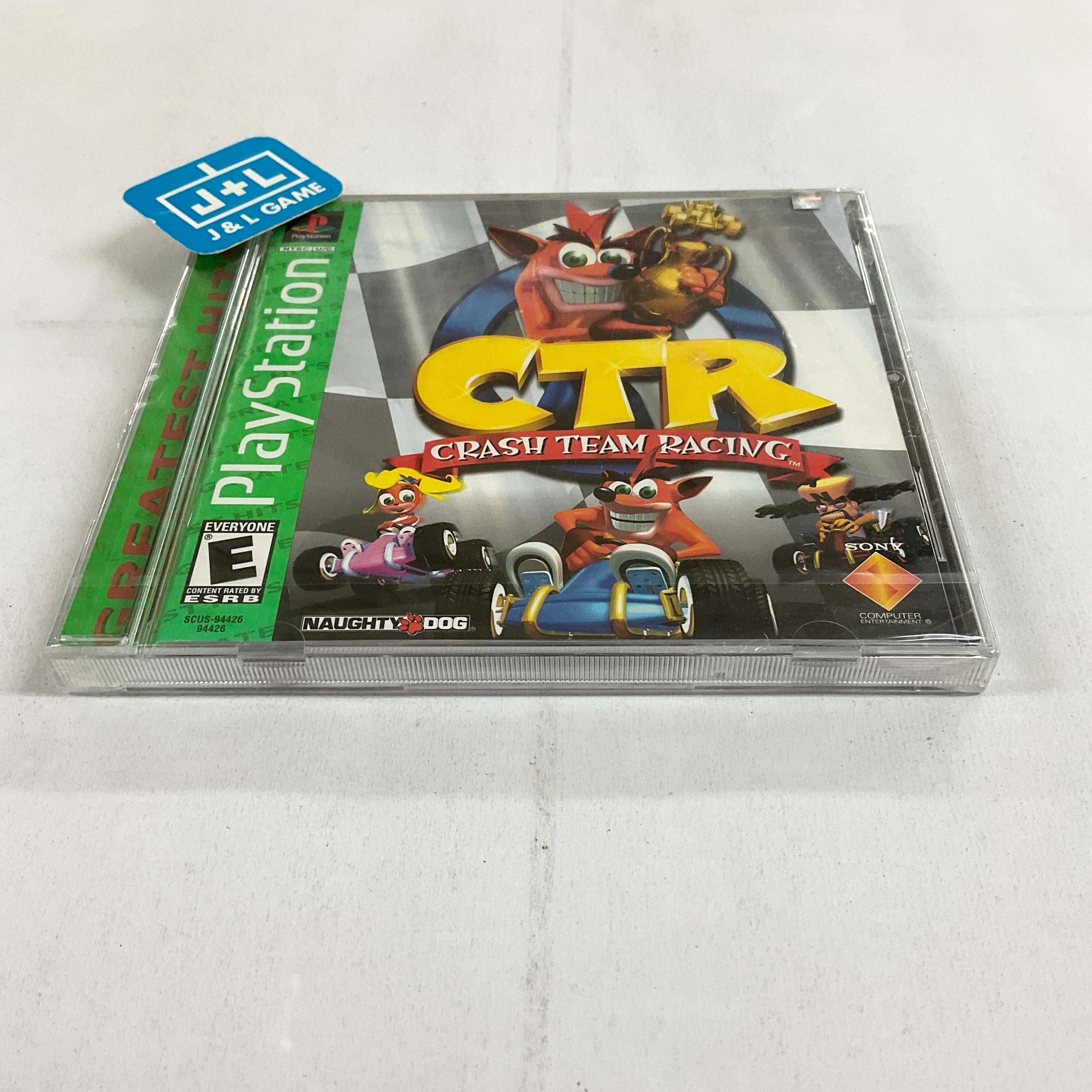 CTR Crash Team Racing (Greatest Hits) - (PS1) PlayStation 1 Video Games SCEA   