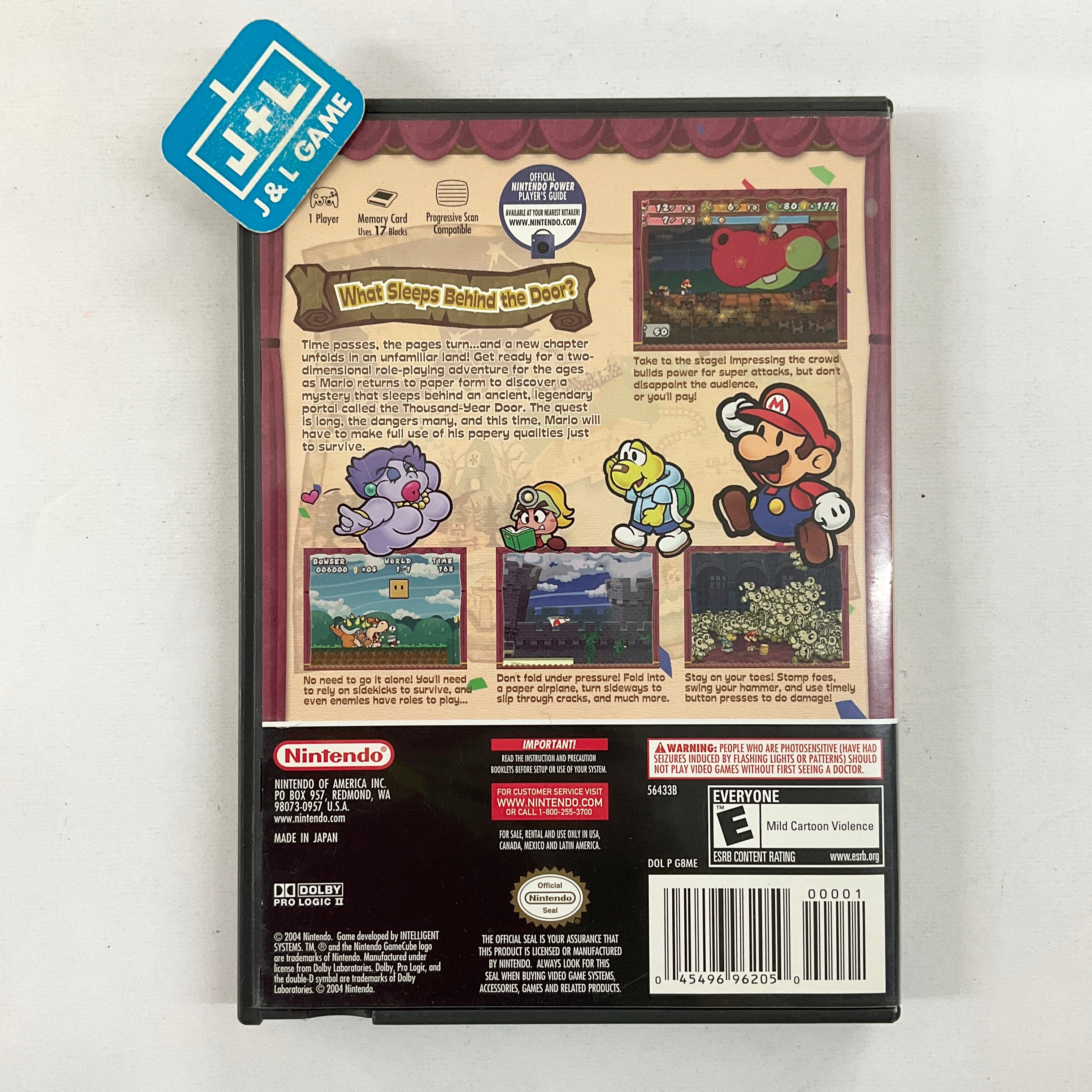 Paper Mario: The Thousand-Year Door - (GC) GameCube [Pre-Owned] Video Games Nintendo   