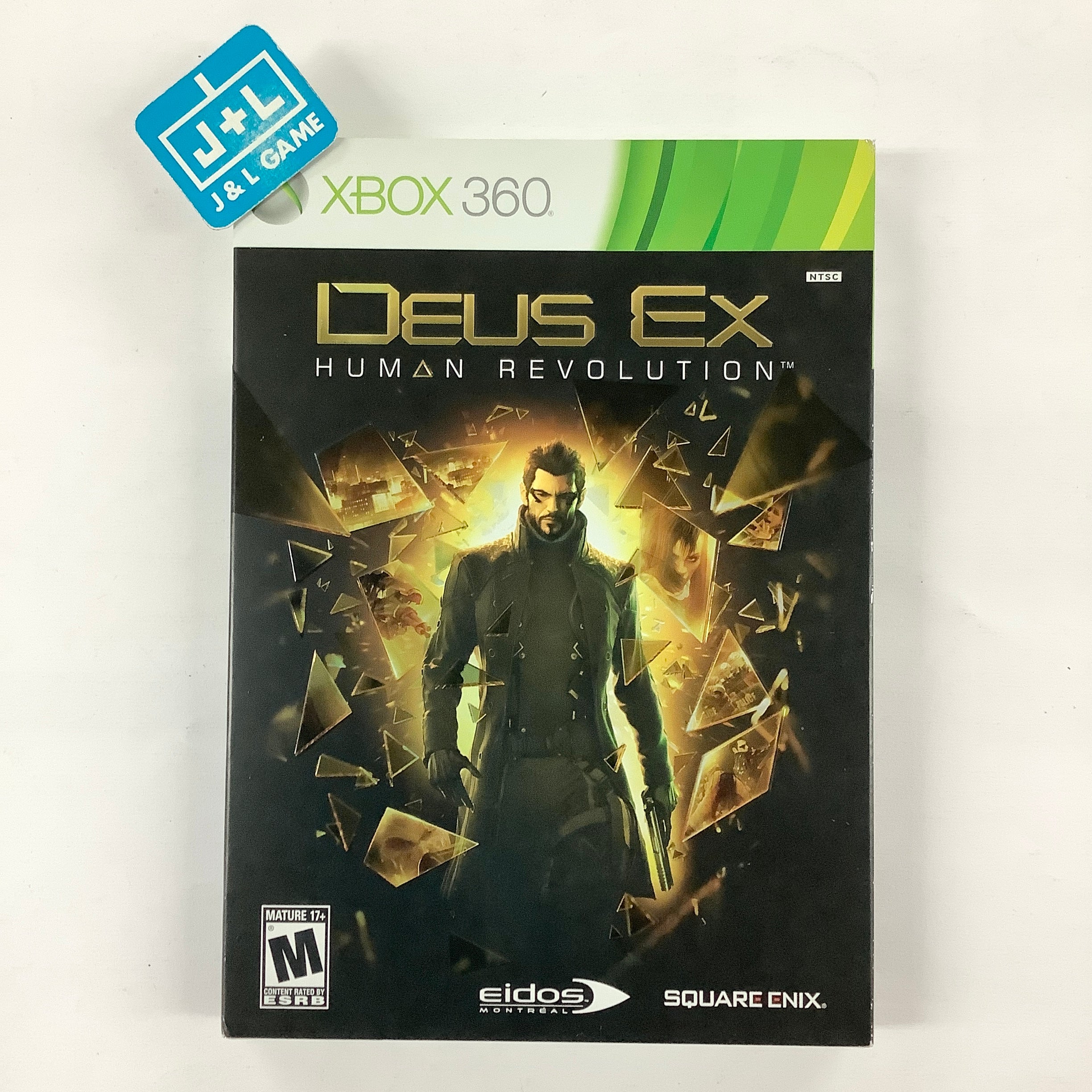 Deus Ex: Human Revolution - Xbox 360 Video Games Square Enix   