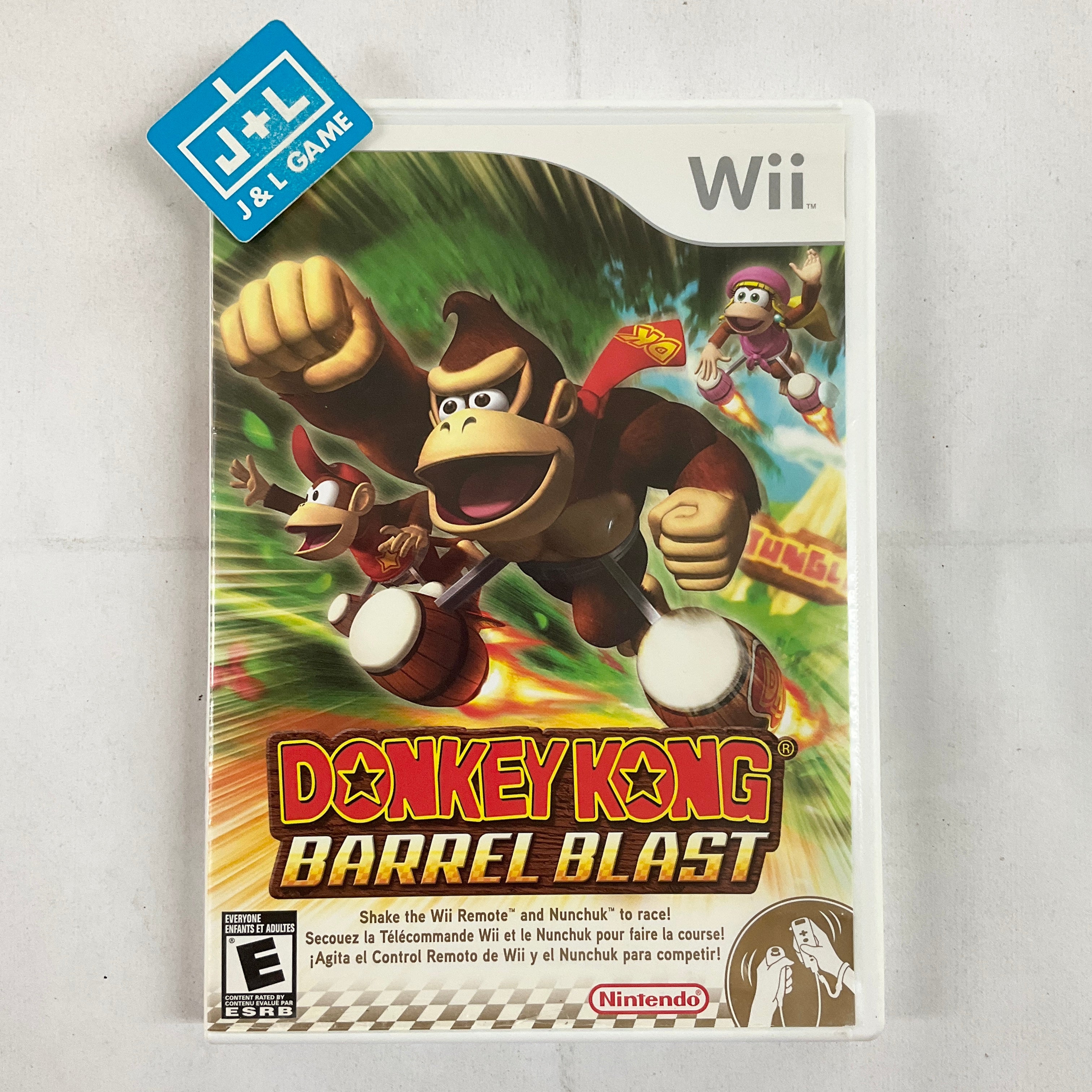 Donkey Kong: Barrel Blast - Nintendo Wii [Pre-Owned] Video Games Nintendo   