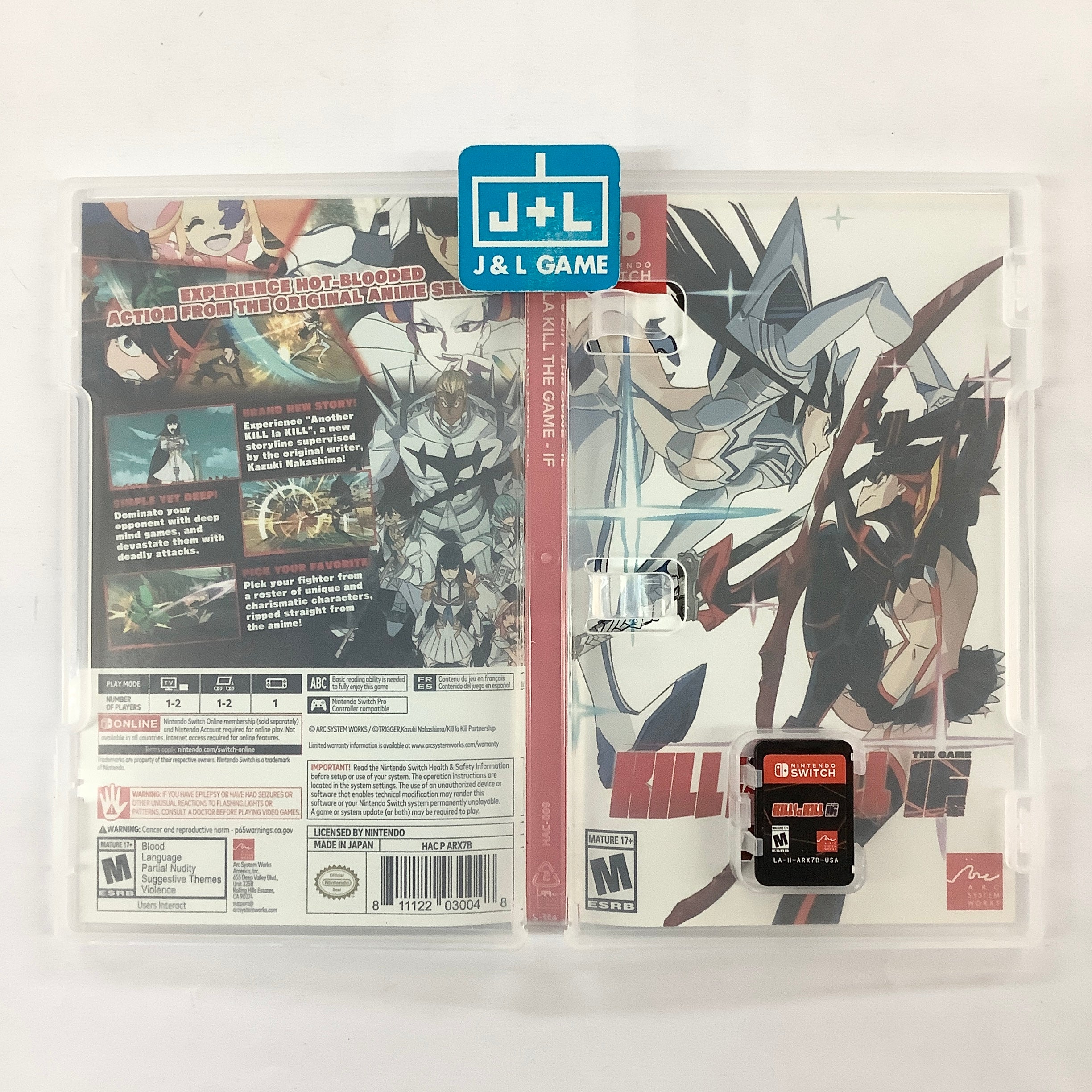 Kill la Kill - IF - (NSW) Nintendo Switch [Pre-Owned] Video Games Arc System Works   