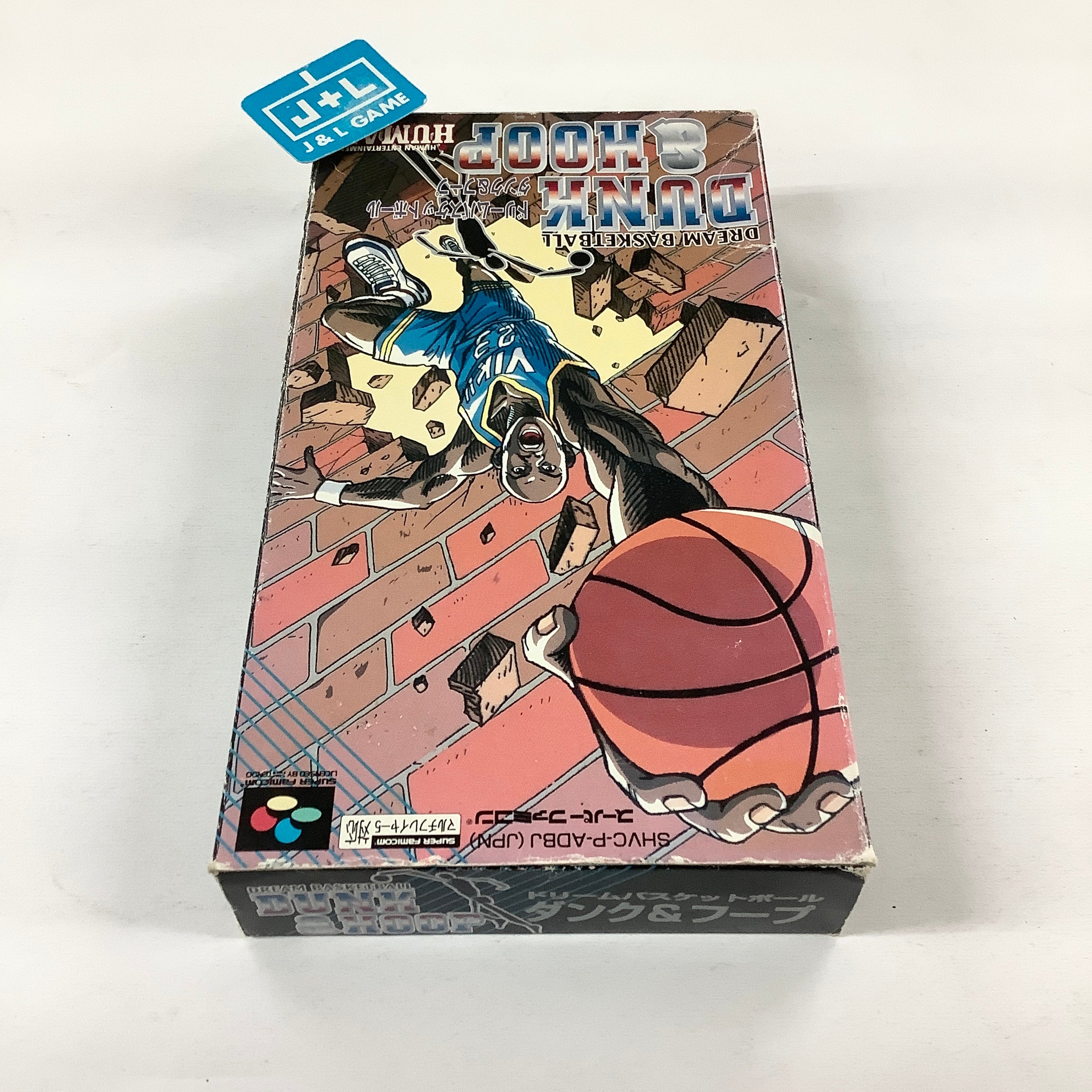 Dream Basketball: Dunk & Hoop - (SFC) Super Famicom [Pre-Owned] (Japanese Import) Video Games Human Entertainment   