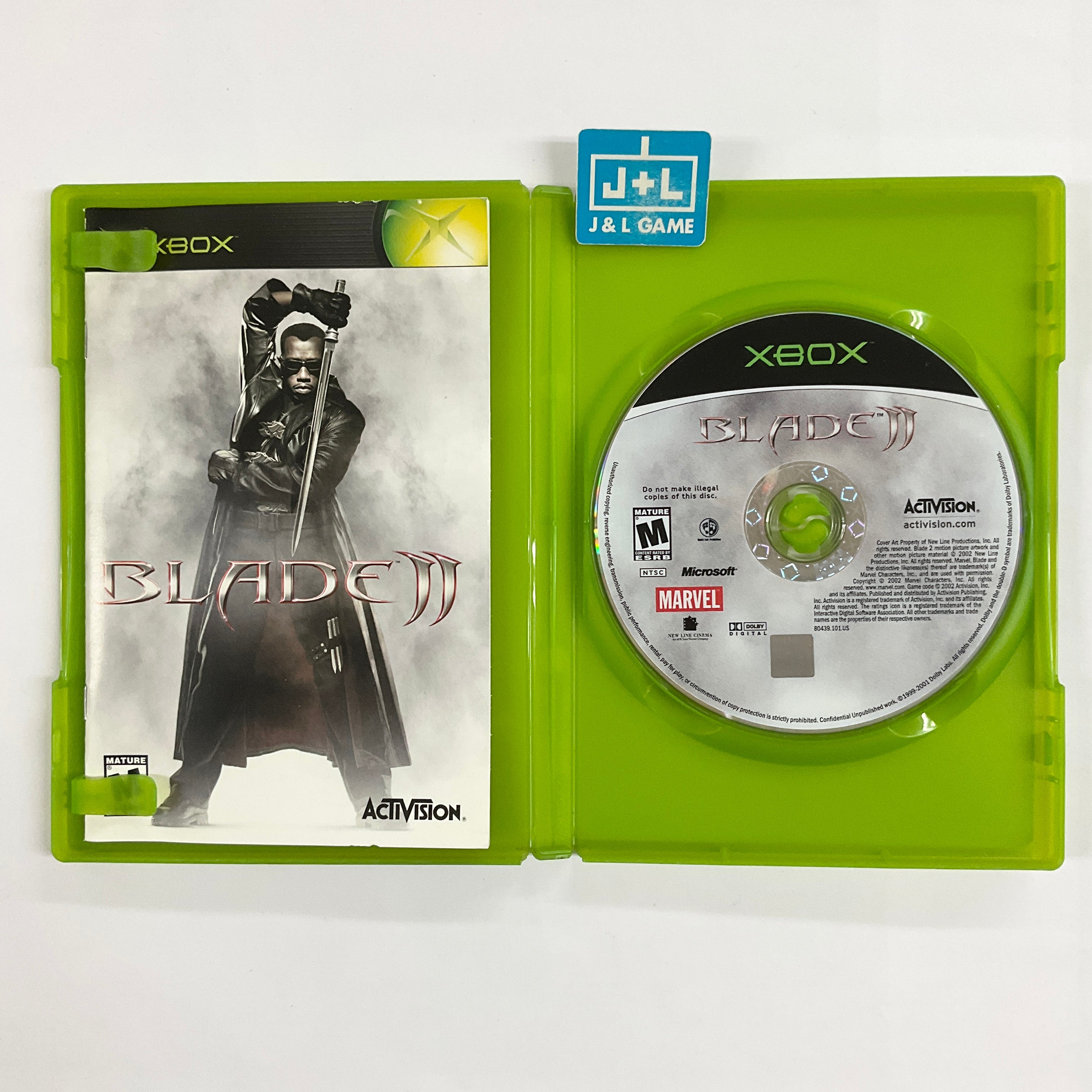 Blade II - (XB) Xbox [Pre-Owned] Video Games Activision   