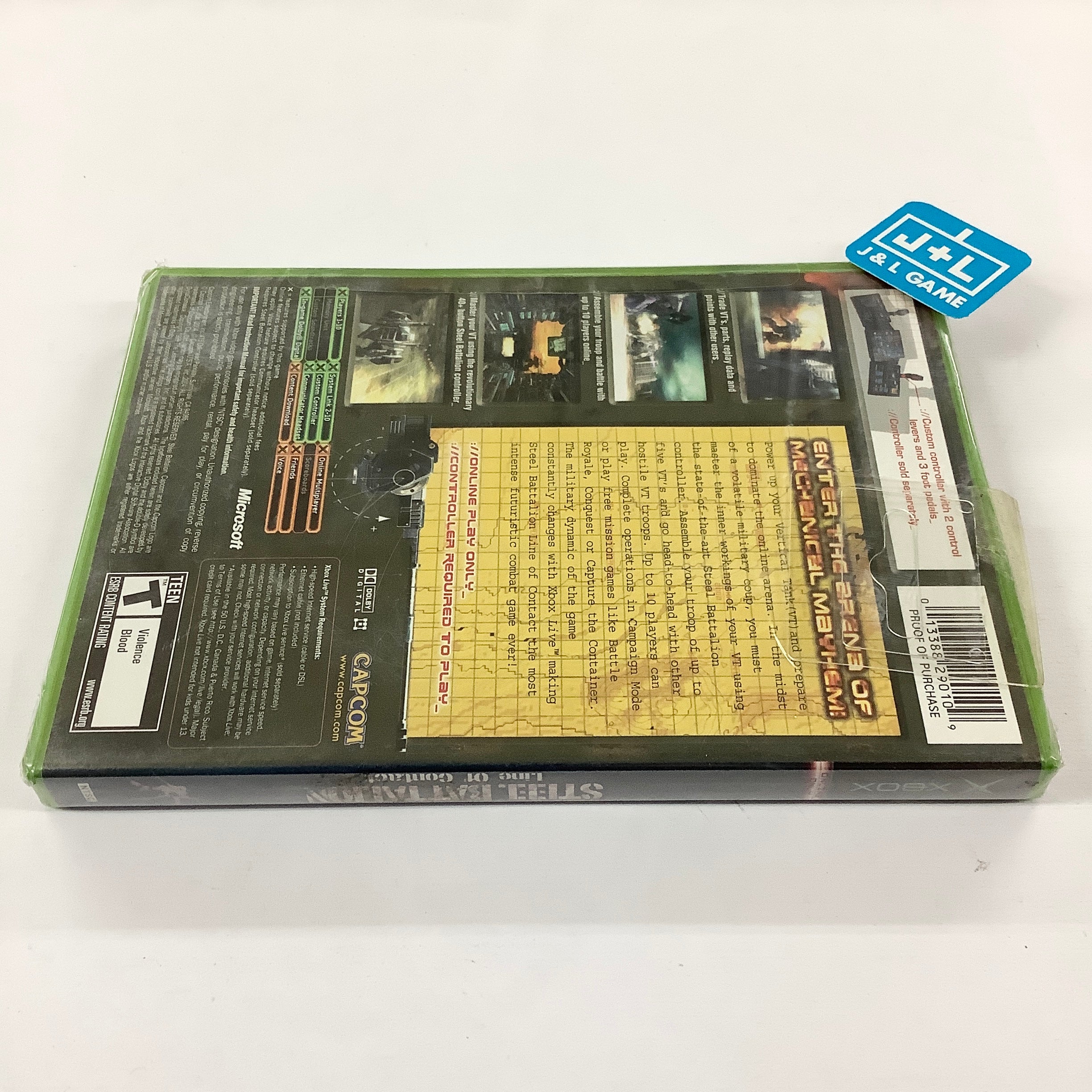 Steel Battalion: Line of Contact - (XB) Xbox Video Games Capcom   