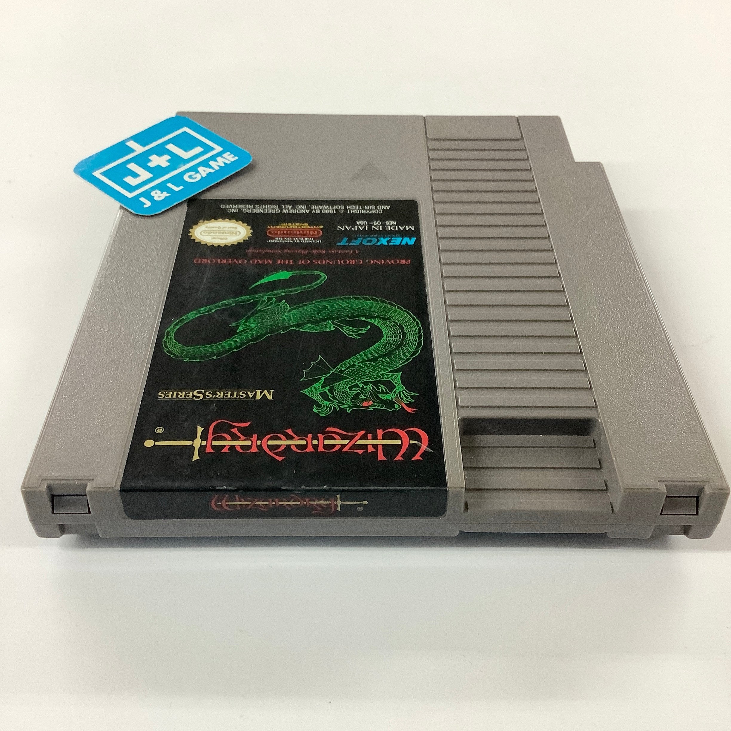 Wizardry: Proving Grounds of the Mad Overlord - (NES) Nintendo Entertainment System [Pre-Owned] Video Games Nexoft   