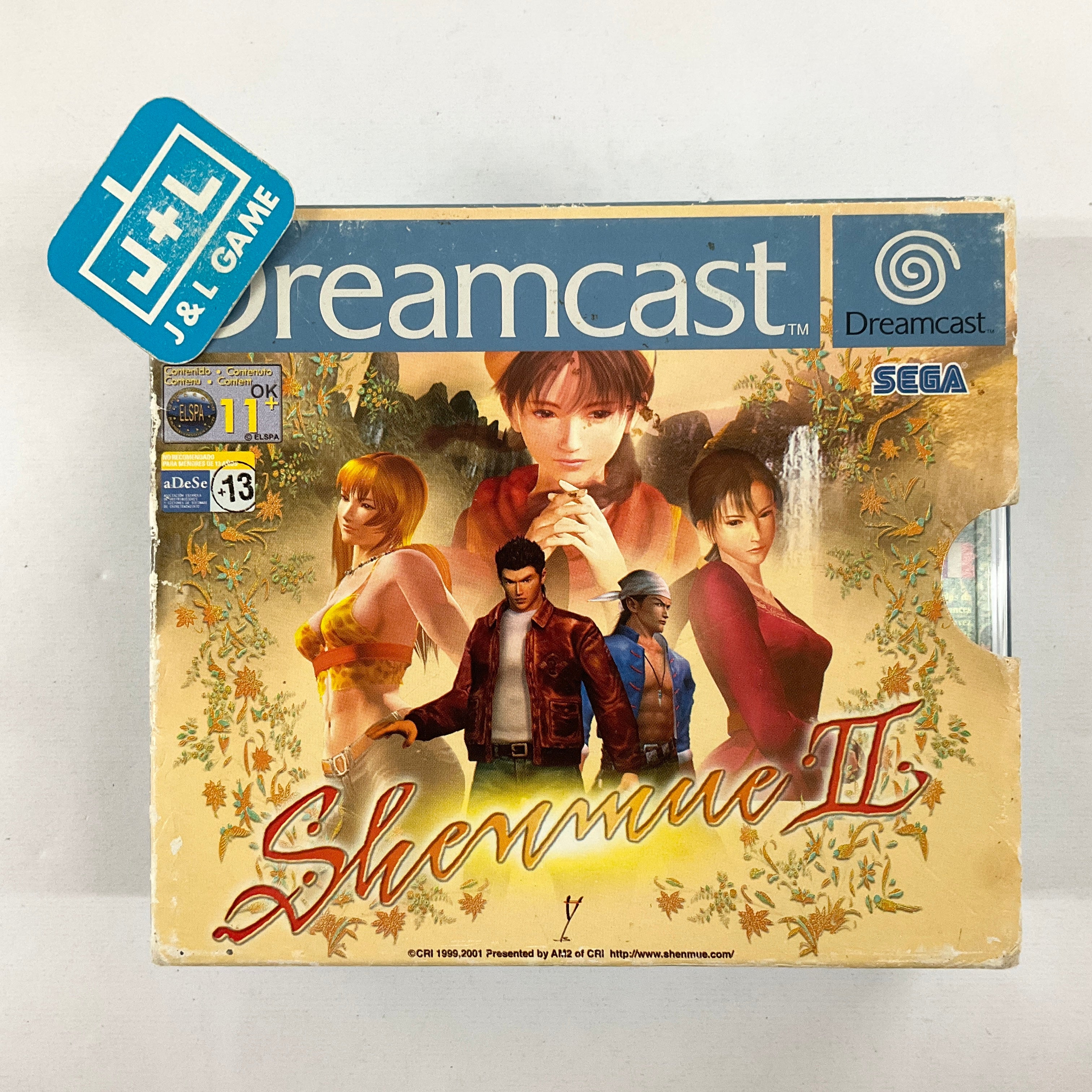 Shenmue II - (DC) Dreamcast [Pre-Owned] (European Import) Video Games Dreamcast Import   