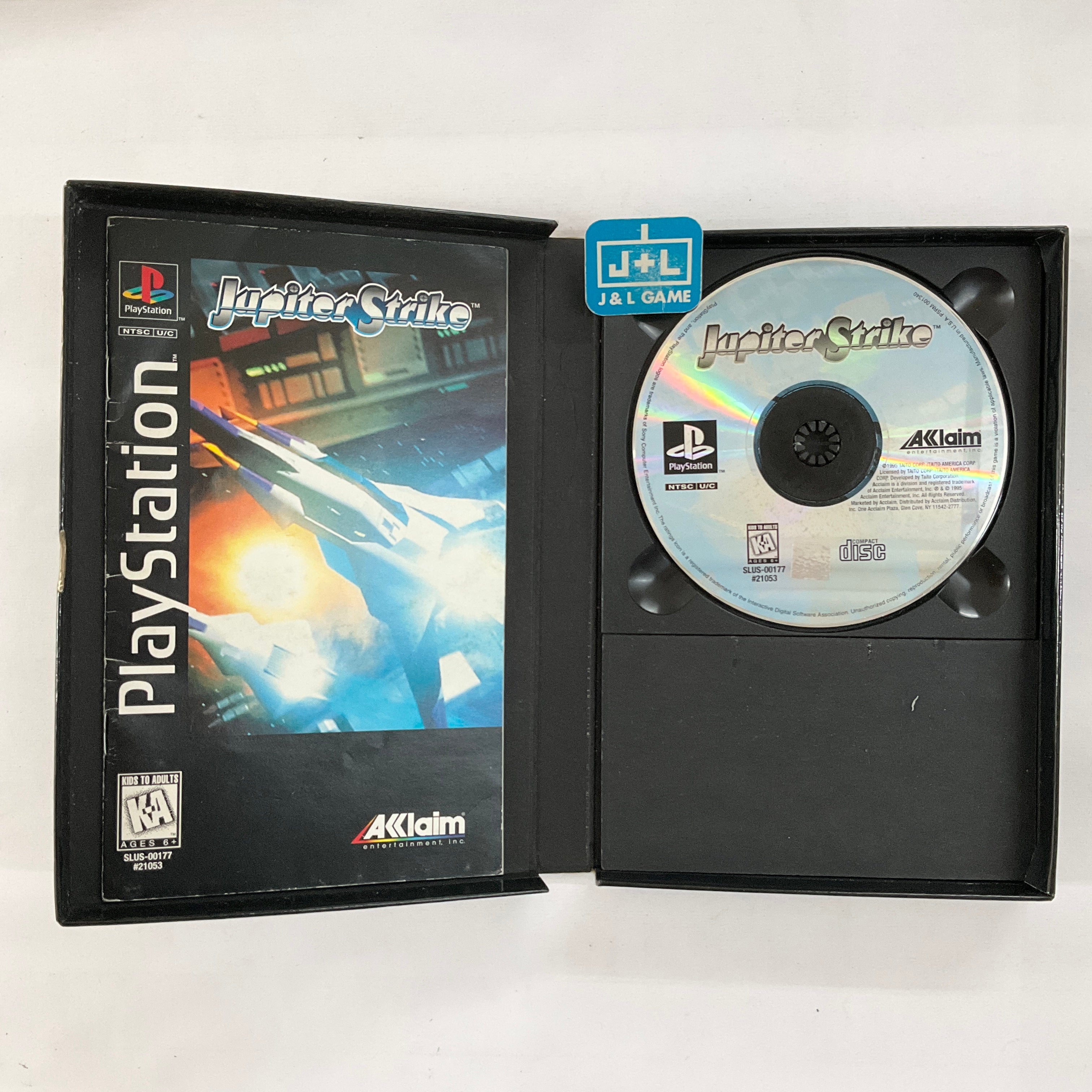 Jupiter Strike (Long Box) - (PS1) Playstation 1 [Pre-Owned] Video Games Playstation   