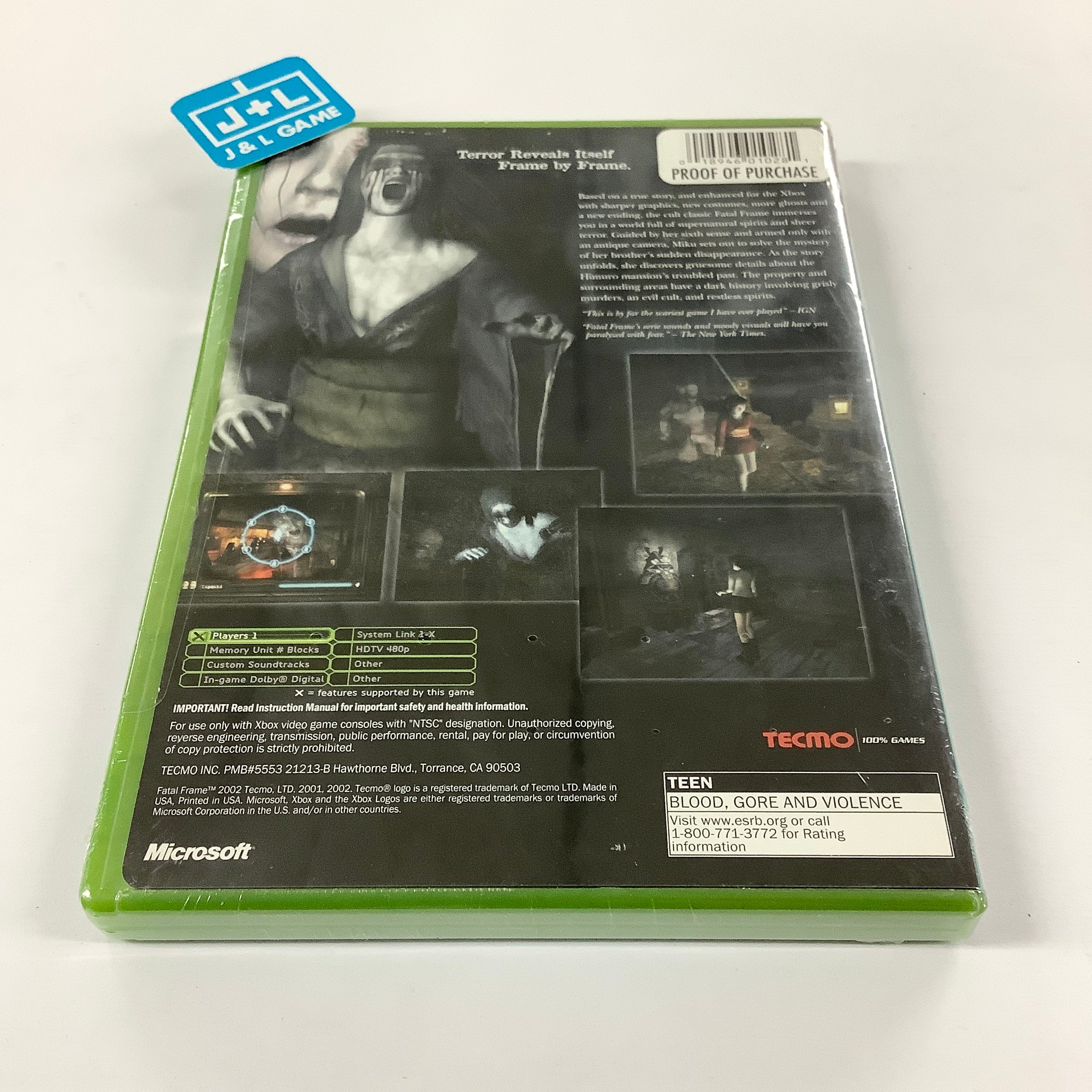 Fatal Frame - (XB) Xbox Video Games Xbox   