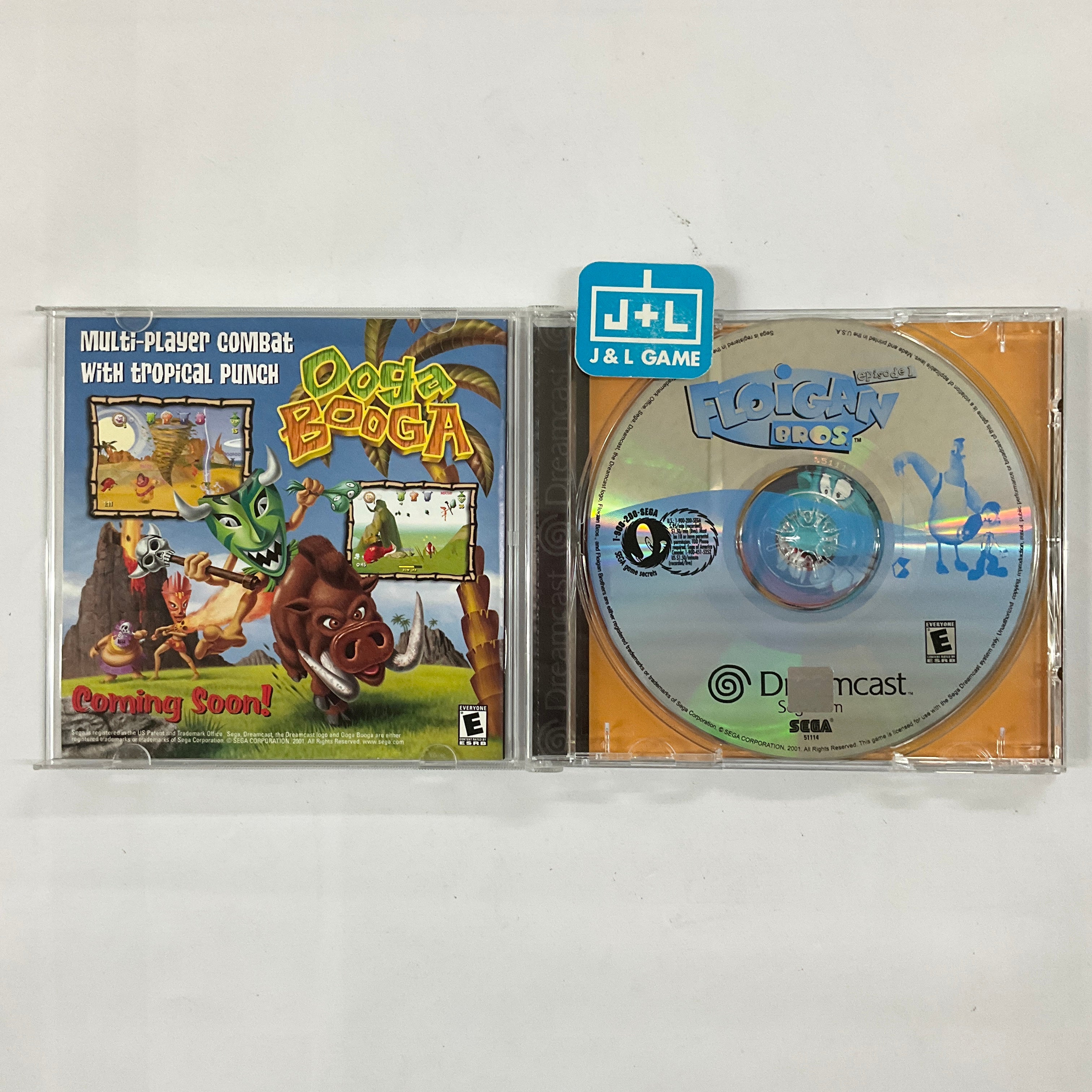 Floigan Bros. Episode 1 - (DC) SEGA Dreamcast [Pre-Owned] Video Games Sega   