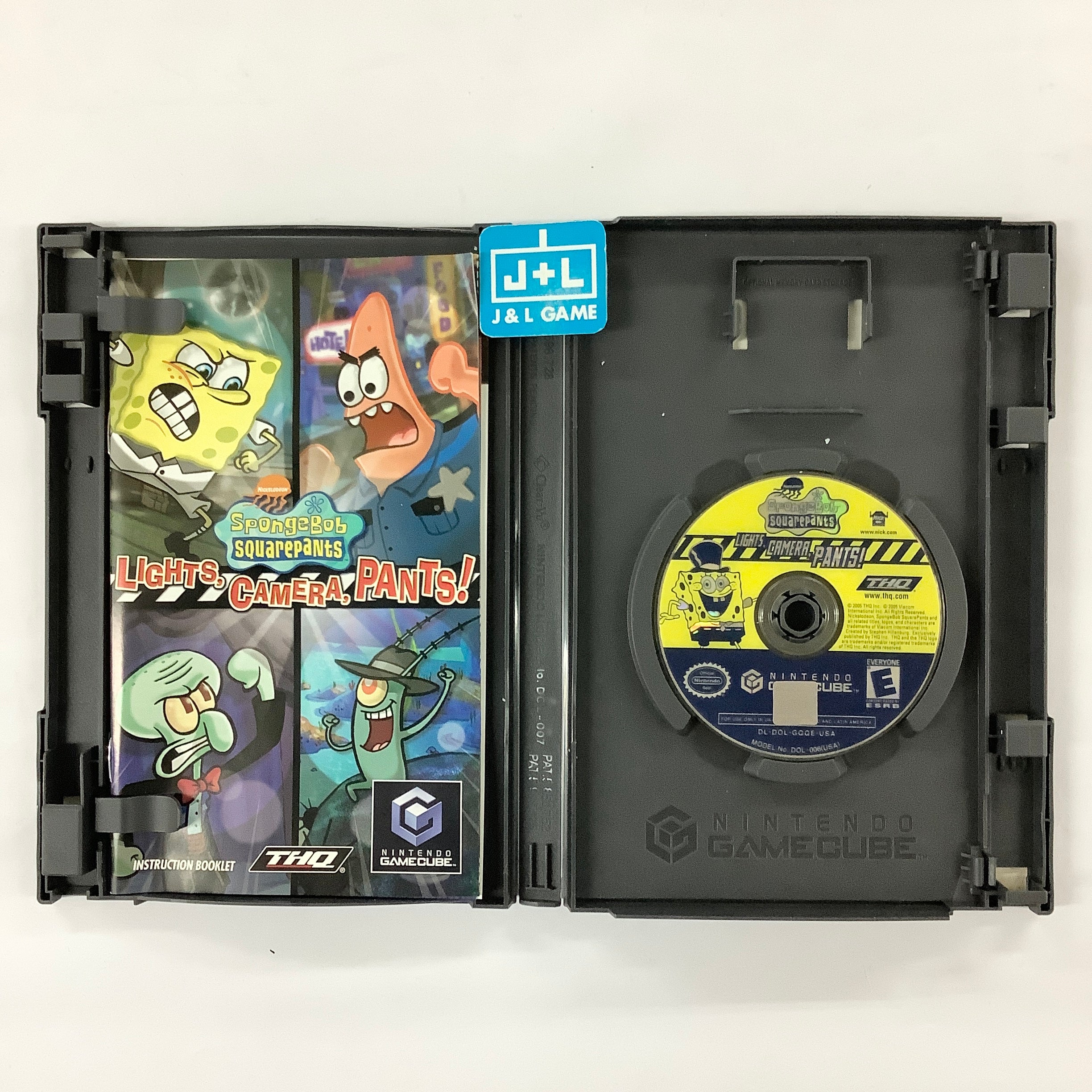 SpongeBob SquarePants: Lights, Camera, Pants! - (GC) GameCube [Pre-Owned] Video Games THQ   