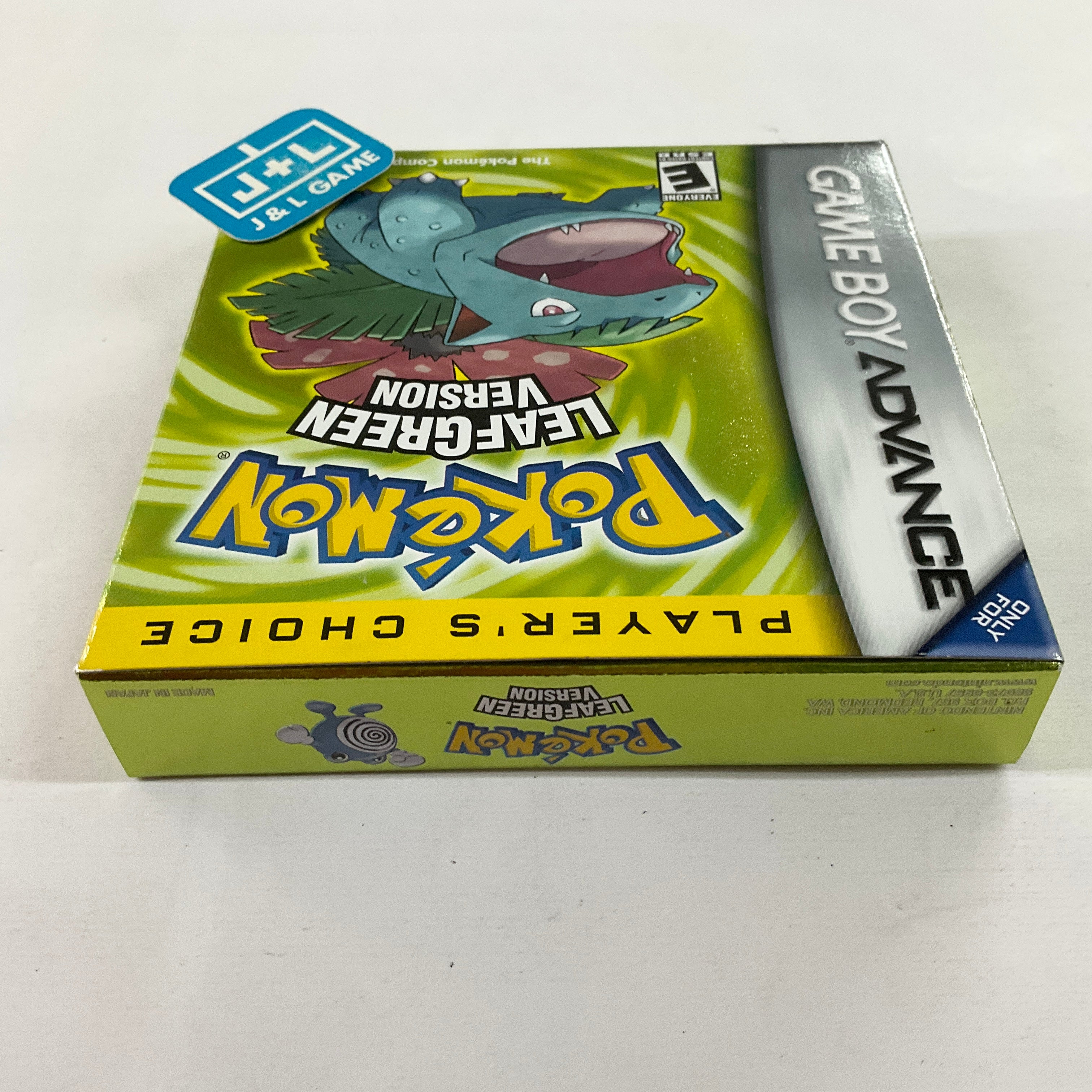 Pokemon LeafGreen Version (Player's Choice) - (GBA) Game Boy Advance [Pre-Owned] Video Games Nintendo   