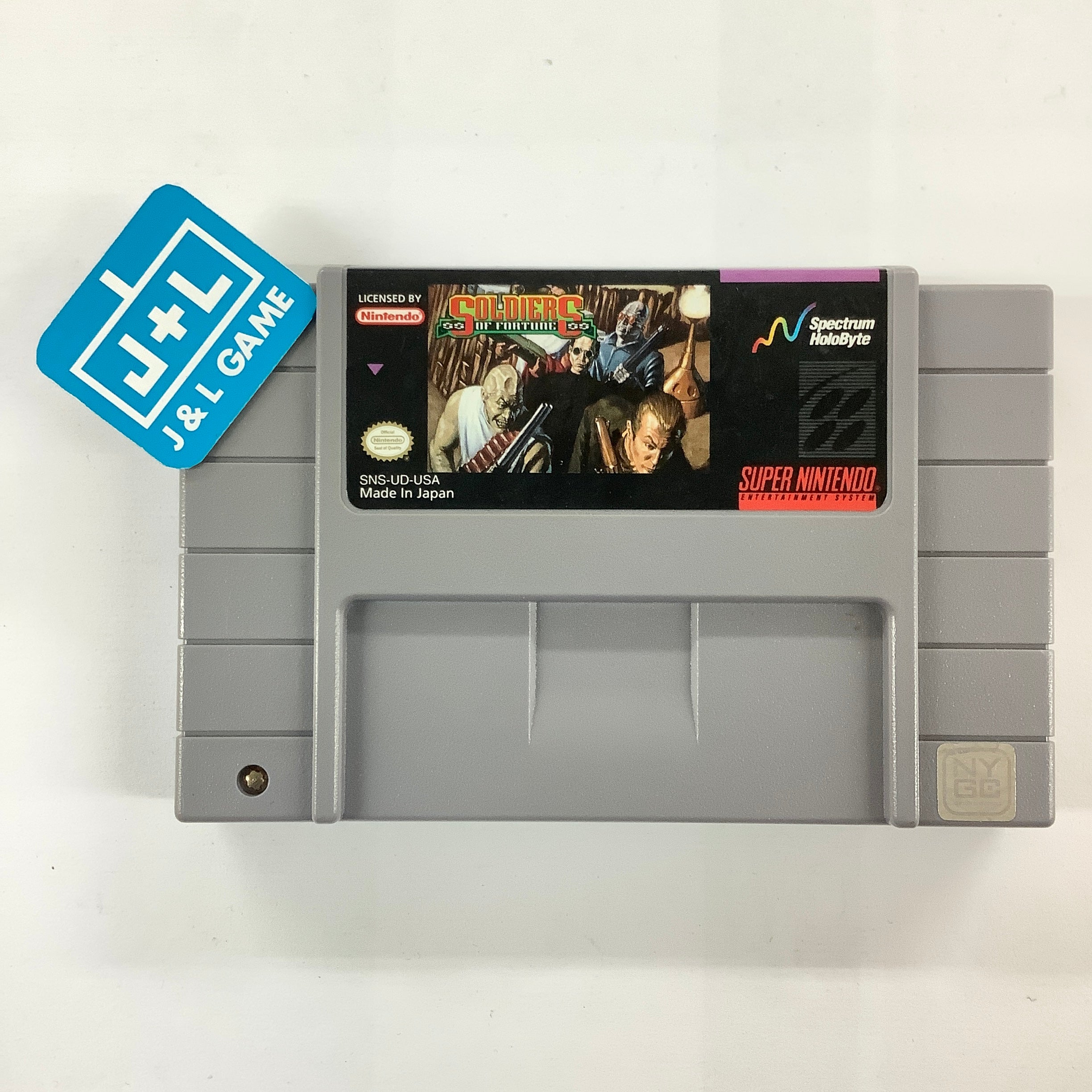 Soldiers of Fortune - (SNES) Super Nintendo [Pre-Owned] Video Games Spectrum Holobyte   