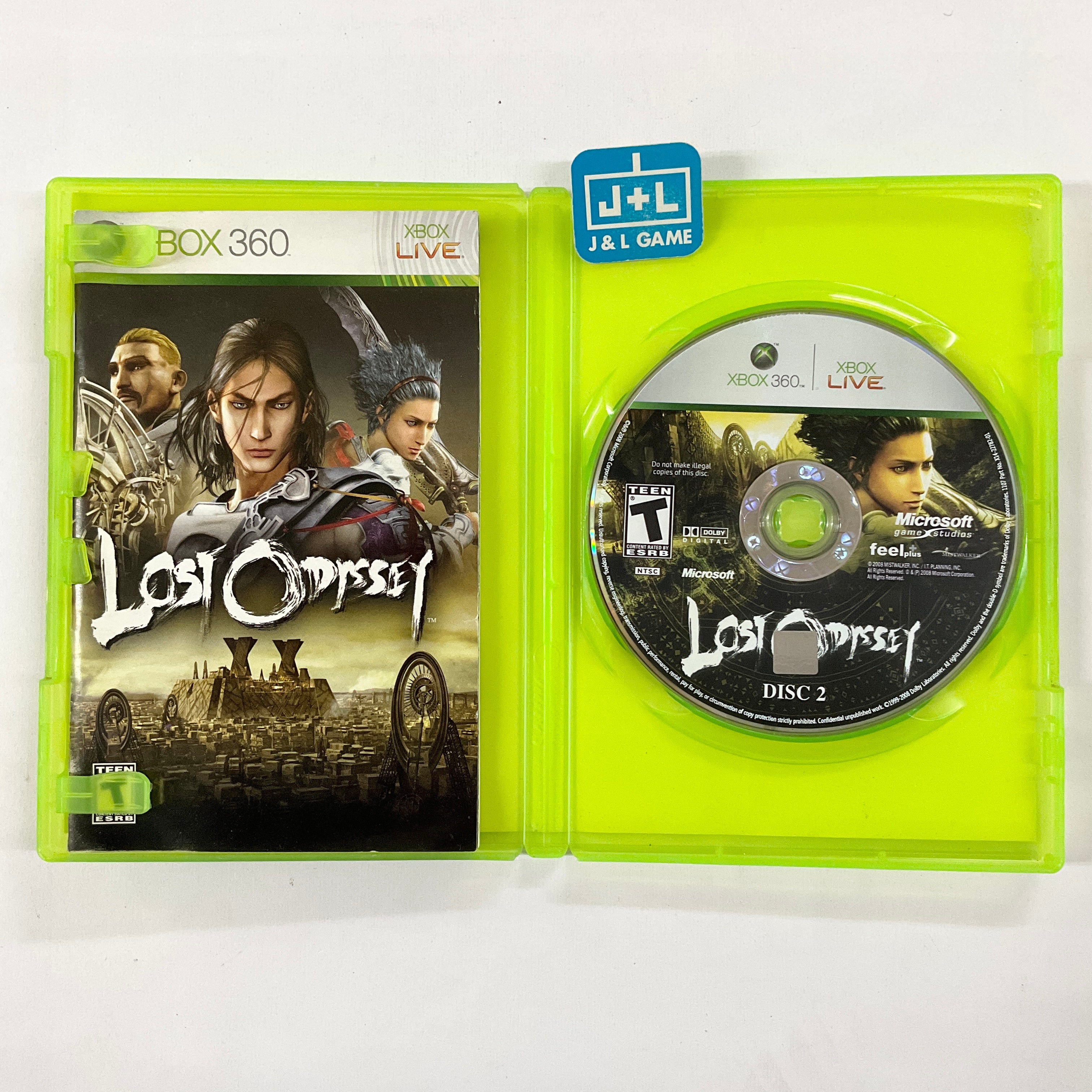 Lost Odyssey - Xbox 360 [Pre-Owned] Video Games Microsoft Game Studios   