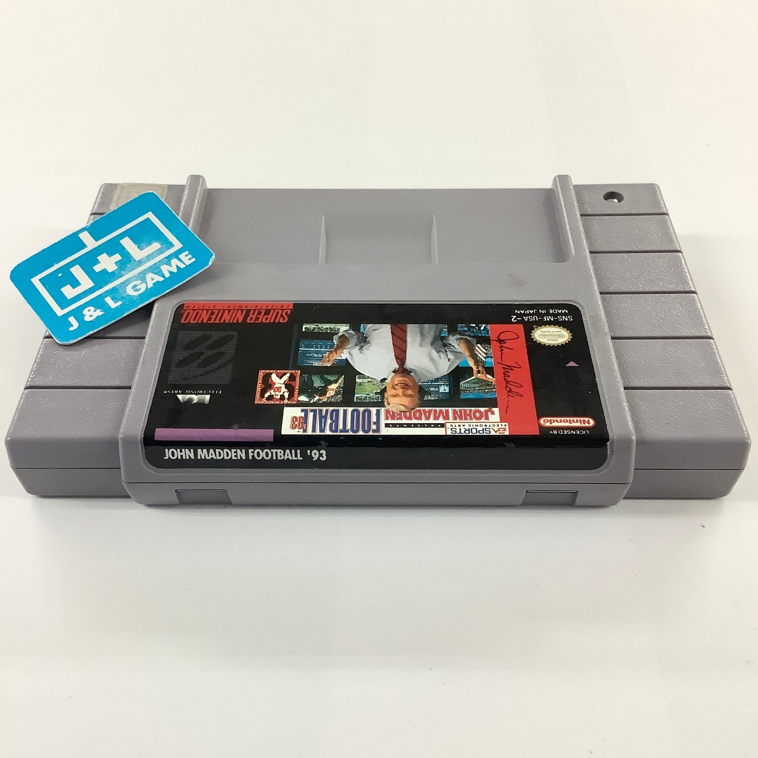 John Madden Football '93 - (SNES) Super Nintendo [Pre-Owned] Video Games EA Sports   