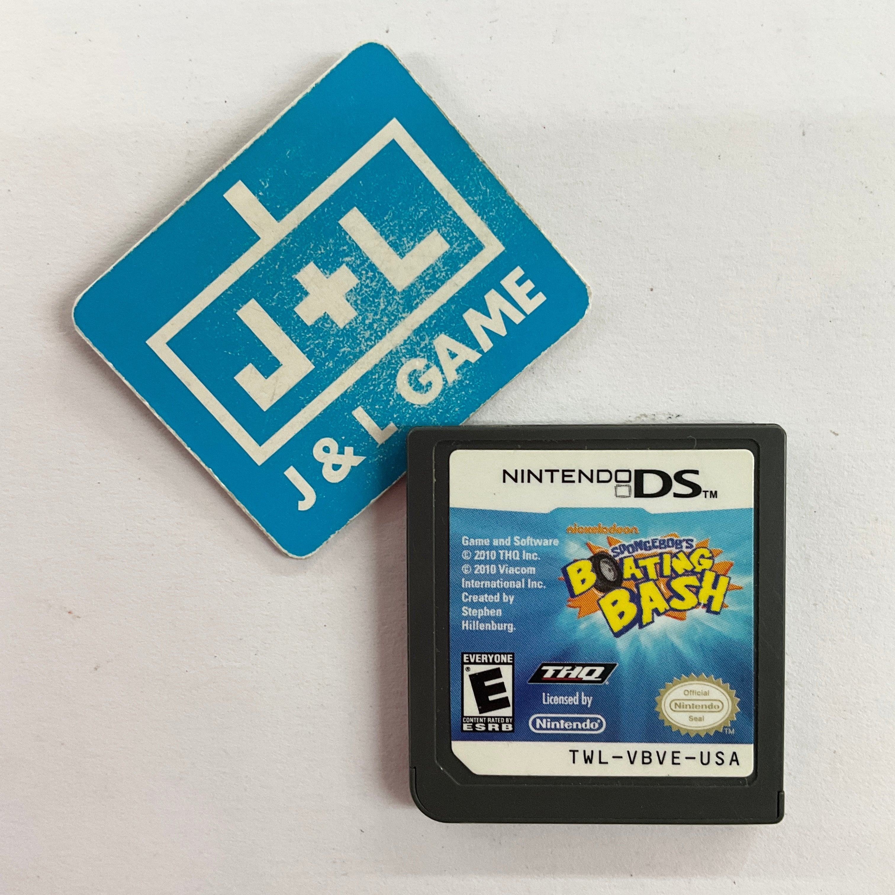 SpongeBob's Boating Bash - (NDS) Nintendo DS [Pre-Owned] Video Games THQ   