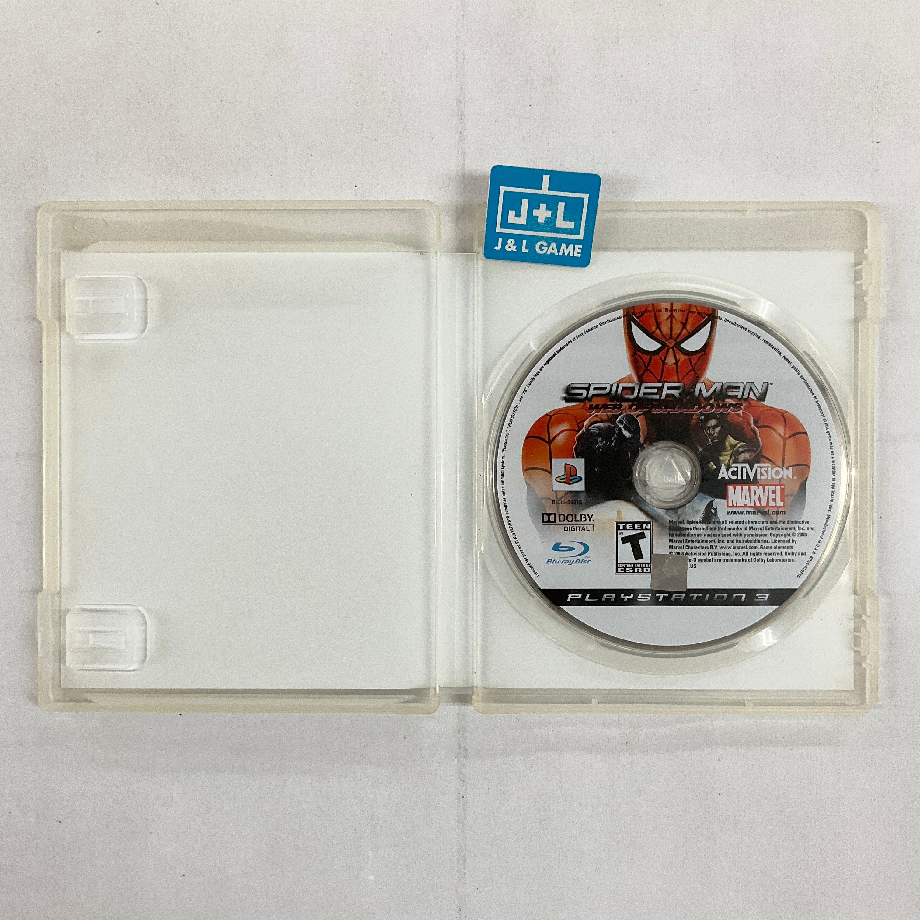 Spider-Man: Web of Shadows - (PS3) PlayStation 3 [Pre-Owned] Video Games Activision   