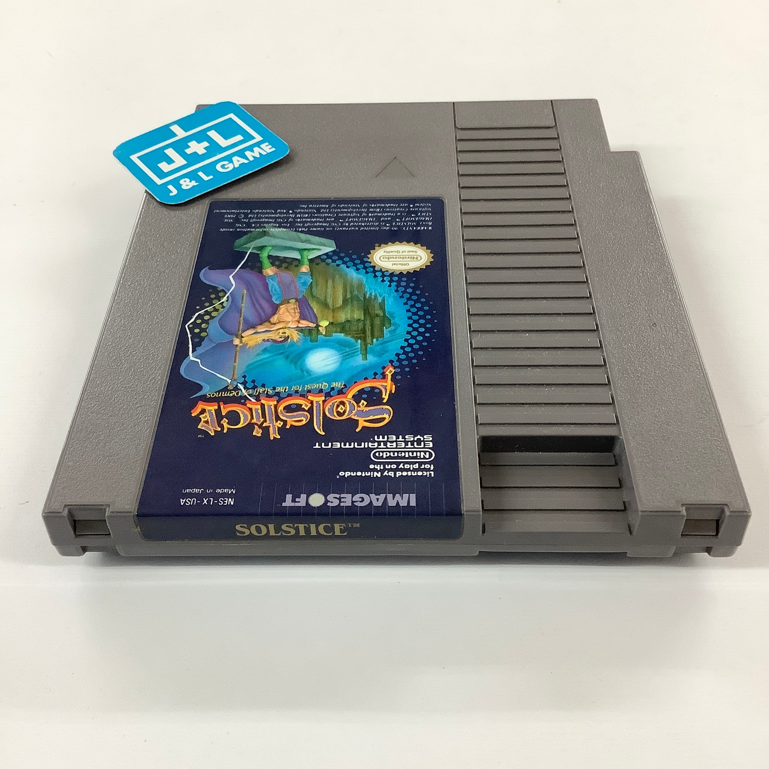 Solstice: The Quest for the Staff of Demnos - (NES) Nintendo Entertainment System [Pre-Owned] Video Games Sony Imagesoft   