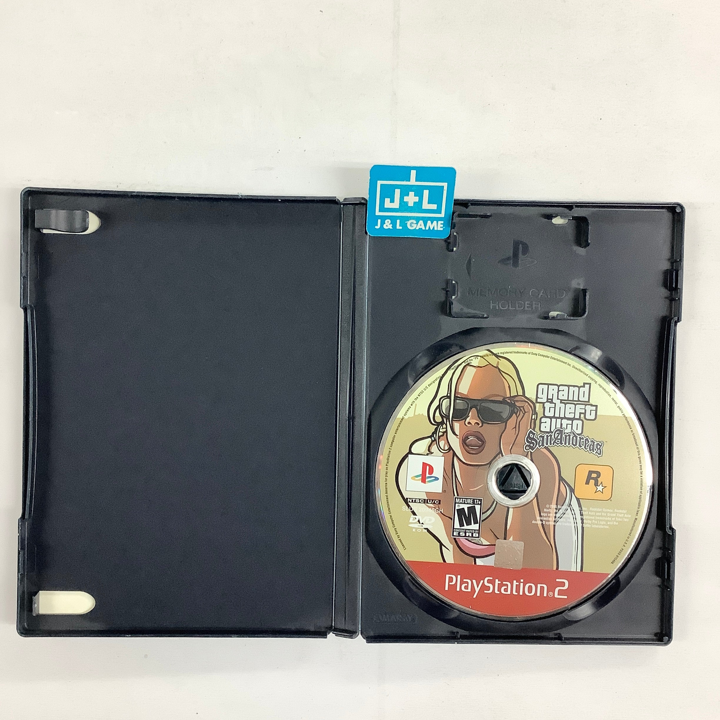 Grand Theft Auto: San Andreas (Greatest Hits) - (PS2) PlayStation 2 [Pre-Owned] Video Games Rockstar Games   