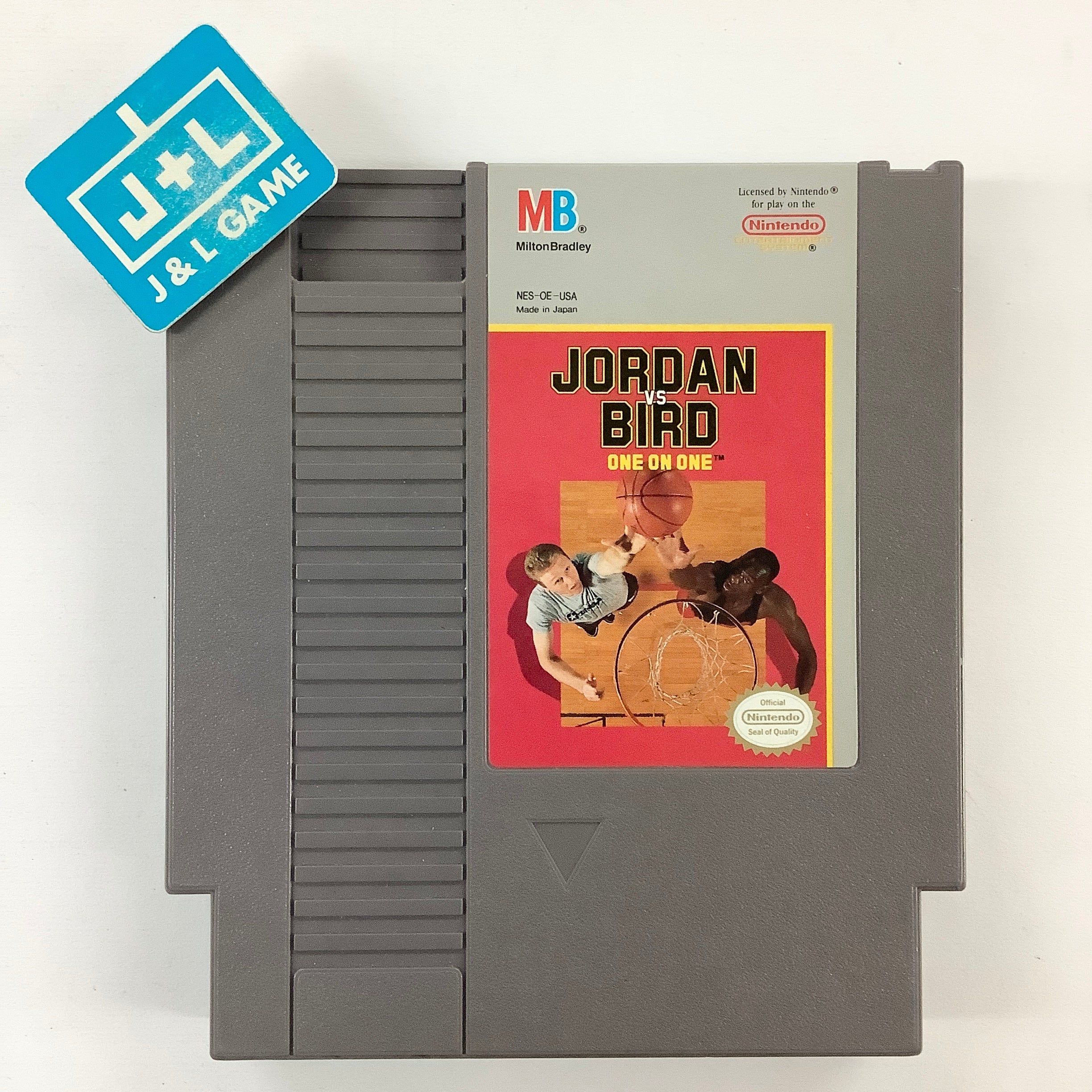 Jordan vs Bird: One on One - (NES) Nintendo Entertainment System [Pre-Owned] Video Games Milton Bradley   