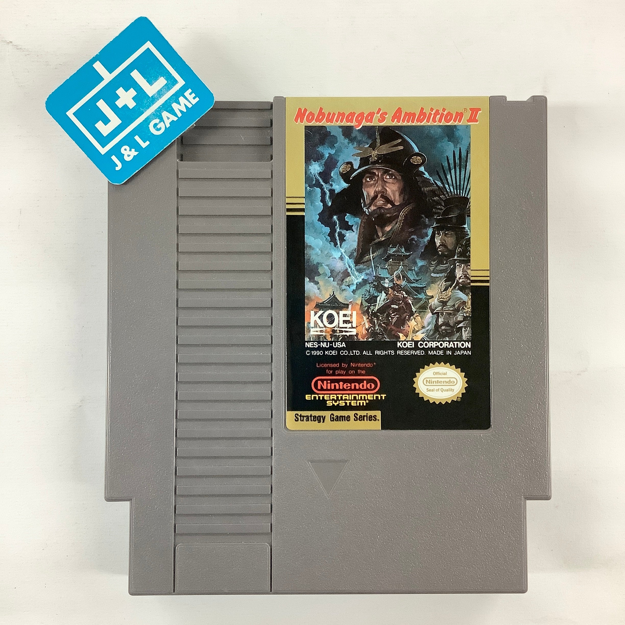 Nobunaga's Ambition II - (NES) Nintendo Entertainment System [Pre-Owned] Video Games Koei   