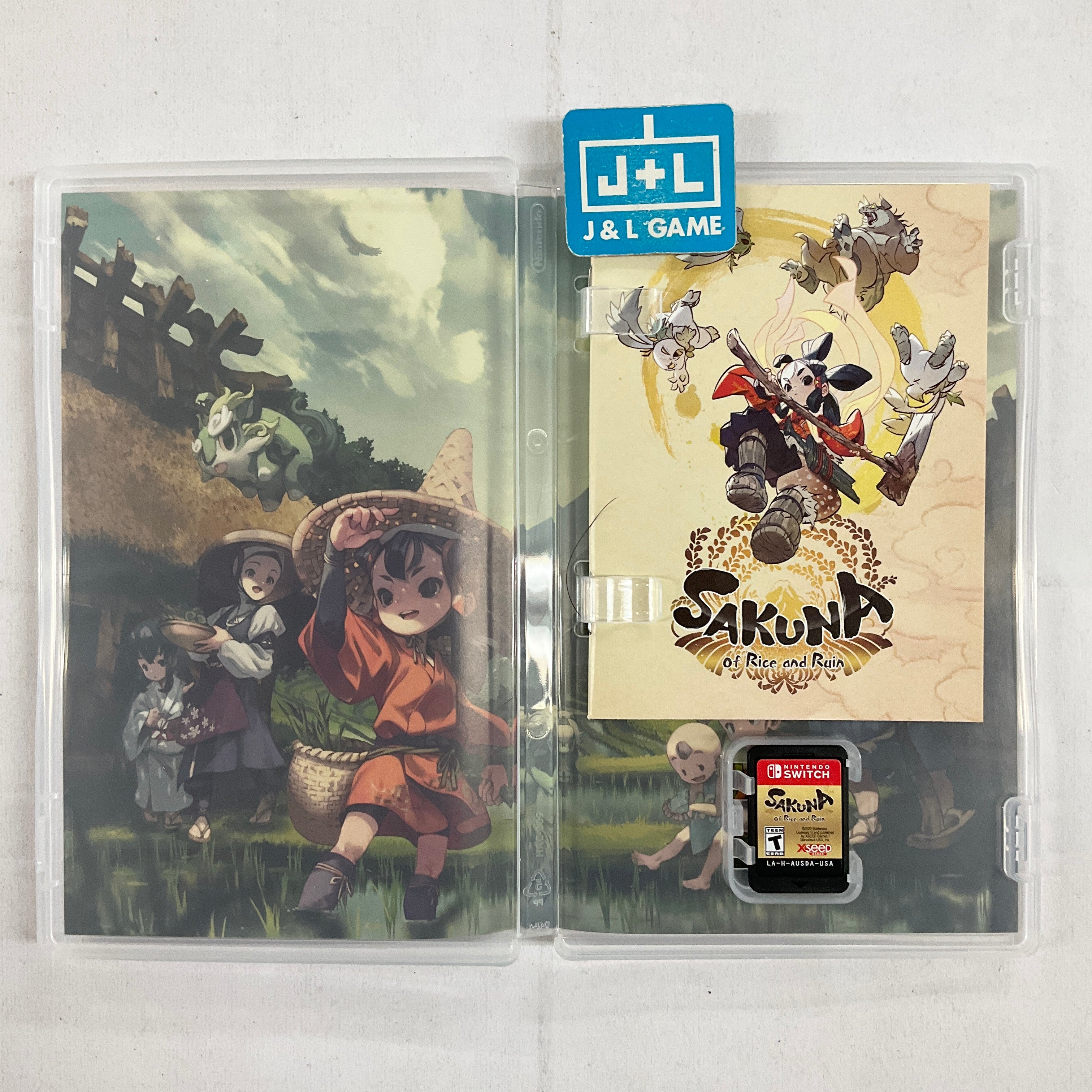 Sakuna: of Rice and Ruin - (NSW) Nintendo Switch [Pre-Owned] Video Games XSEED Games   