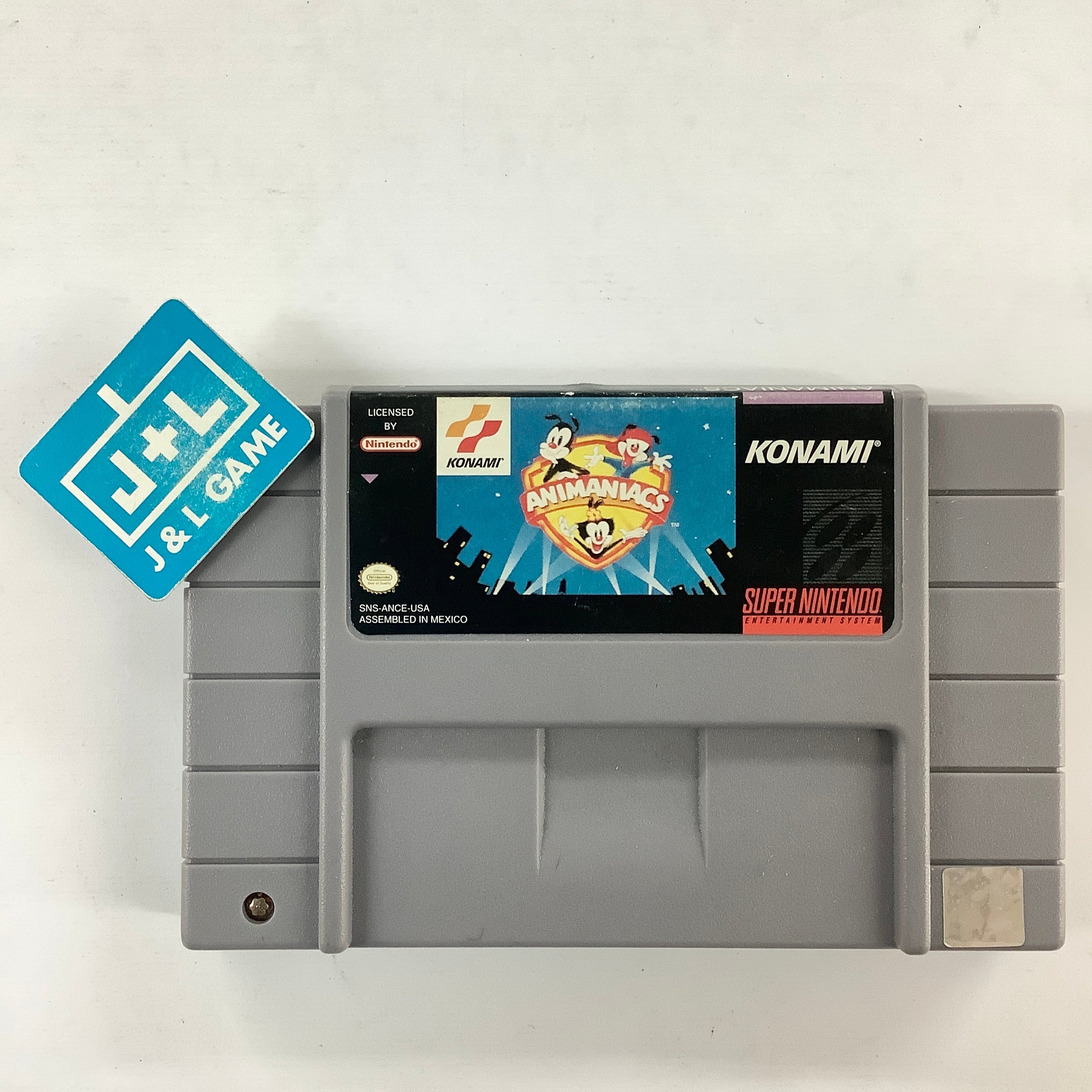 Animaniacs - (SNES) Super Nintendo [Pre-Owned] Video Games Konami   