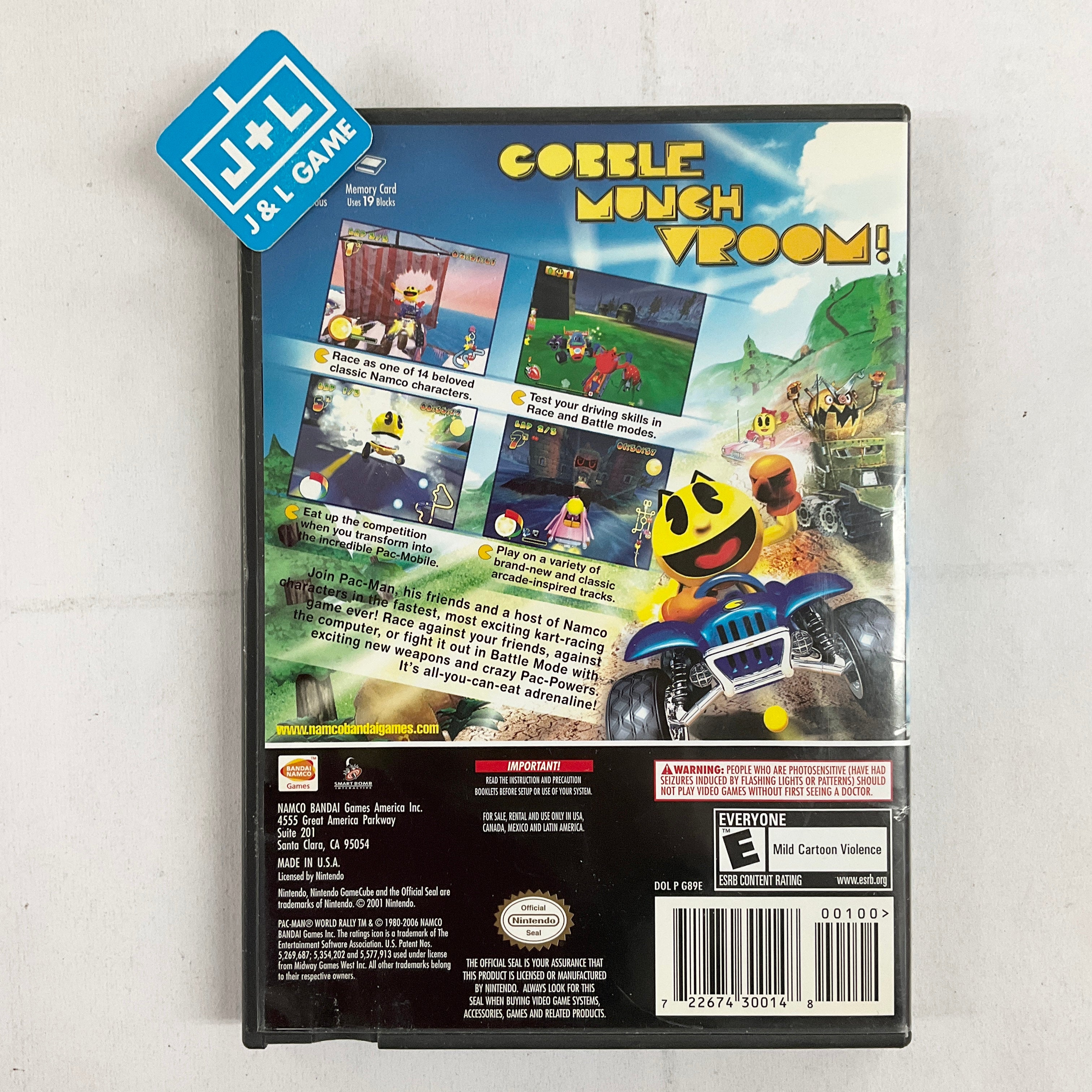 Pac-Man World Rally - (GC) GameCube [Pre-Owned] Video Games BANDAI NAMCO Entertainment   