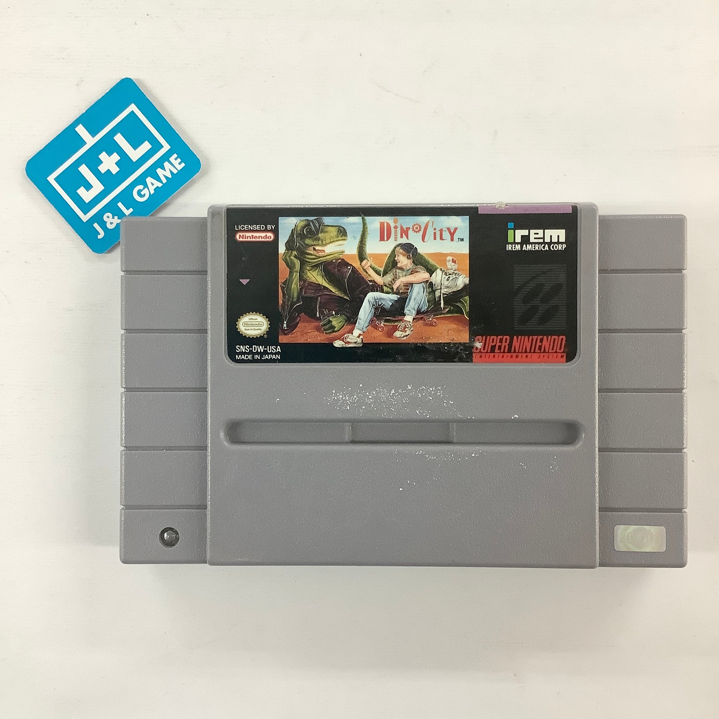 Dinocity - (SNES) Super Nintendo [Pre-Owned] Video Games Irem   