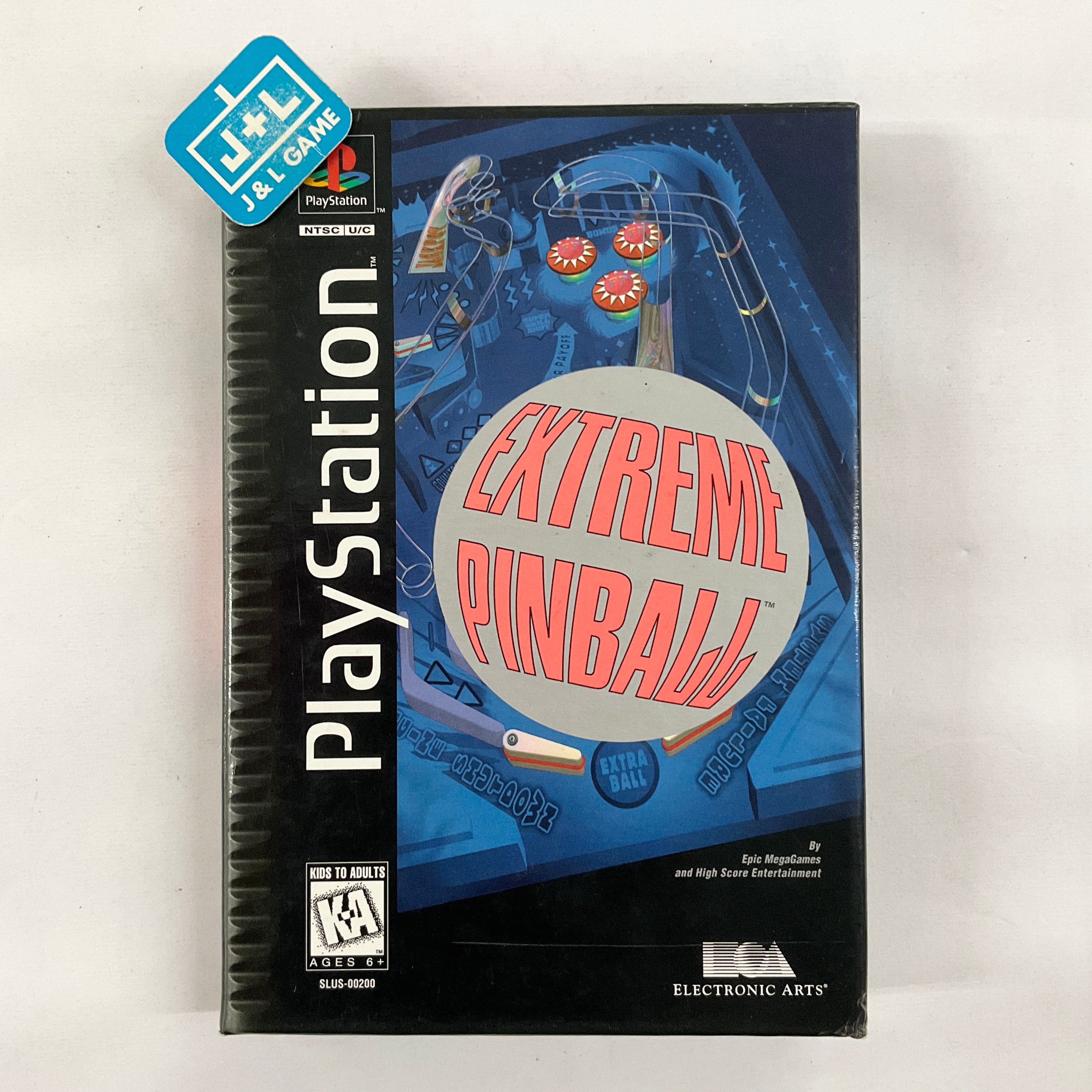 Extreme Pinball (Long Box) - (PS1) PlayStation 1 [Pre-Owned] Video Games Electronic Arts   