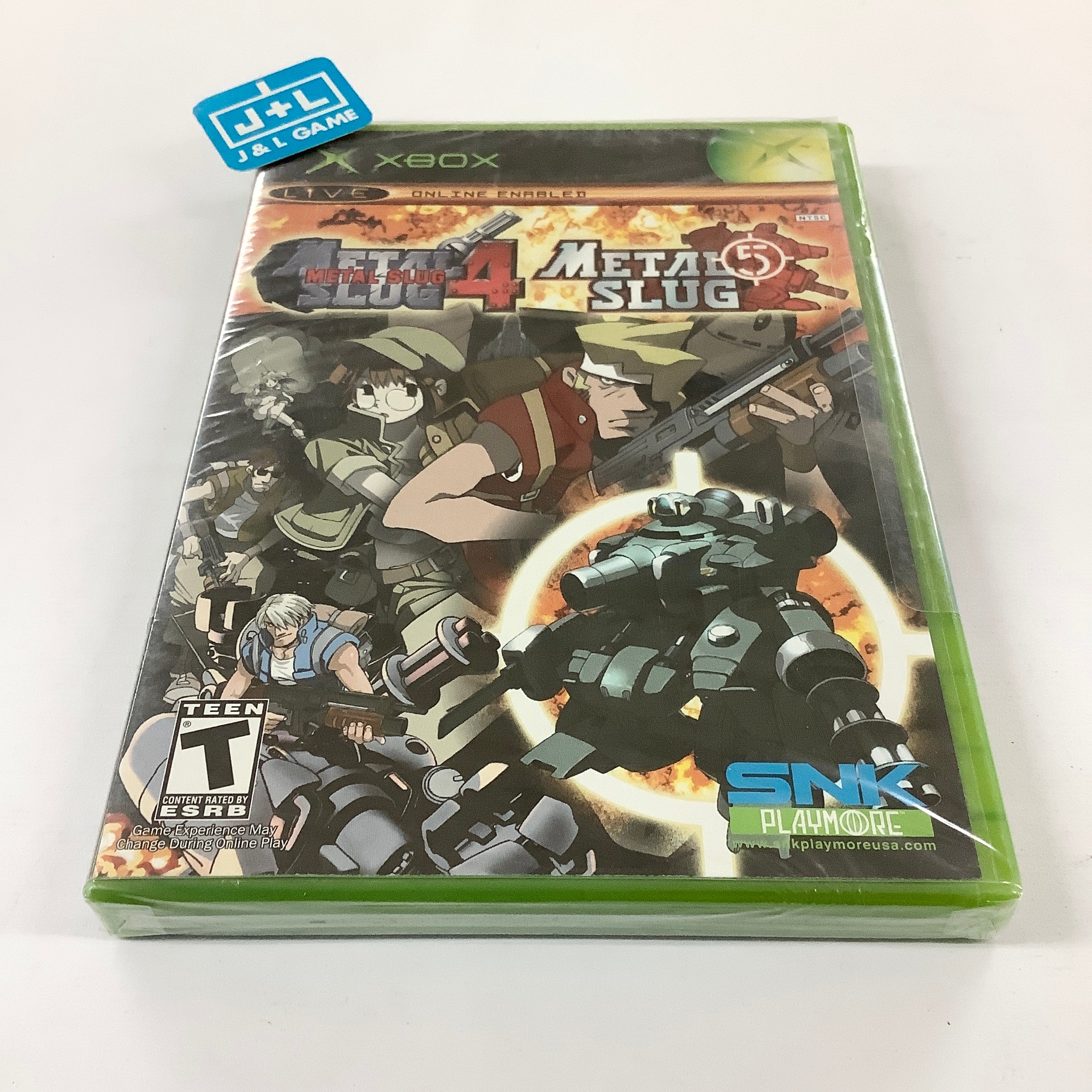 Metal Slug 4 & 5 - (XB) Xbox Video Games SNK Playmore   