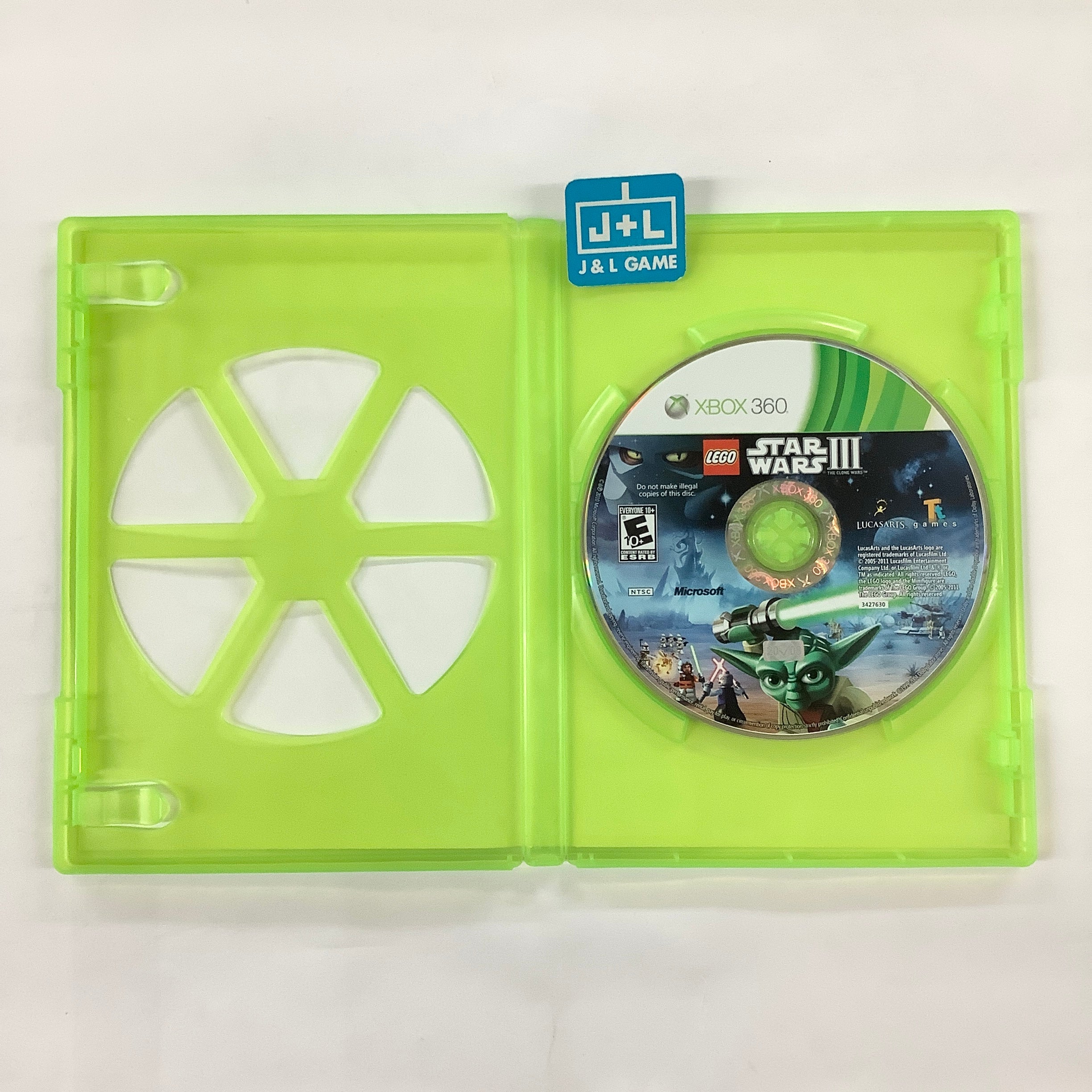 LEGO Star Wars III: The Clone Wars - Xbox 360 [Pre-Owned] Video Games LucasArts   