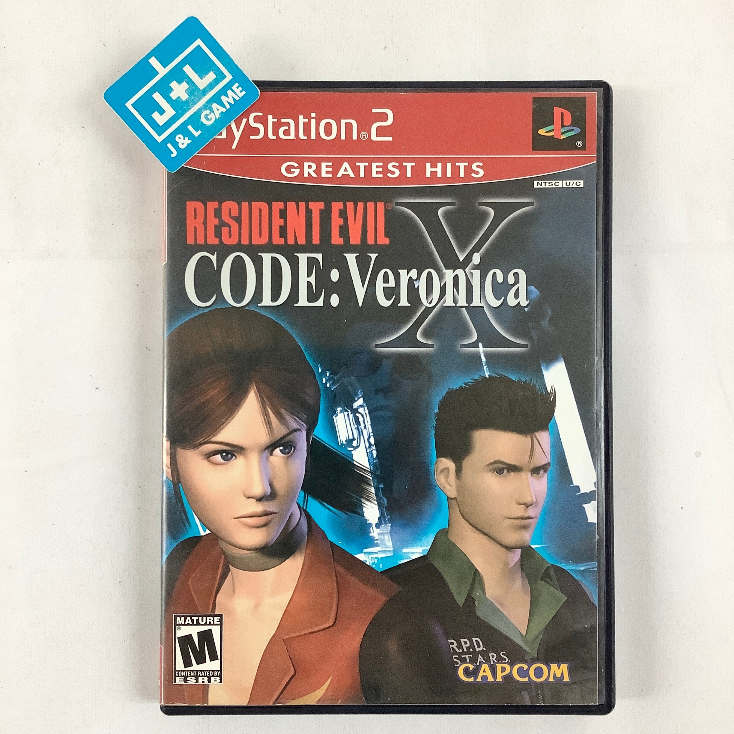 Resident Evil Code: Veronica X (Greatest Hits) - PlayStation 2 [Pre-Owned] Video Games Capcom   