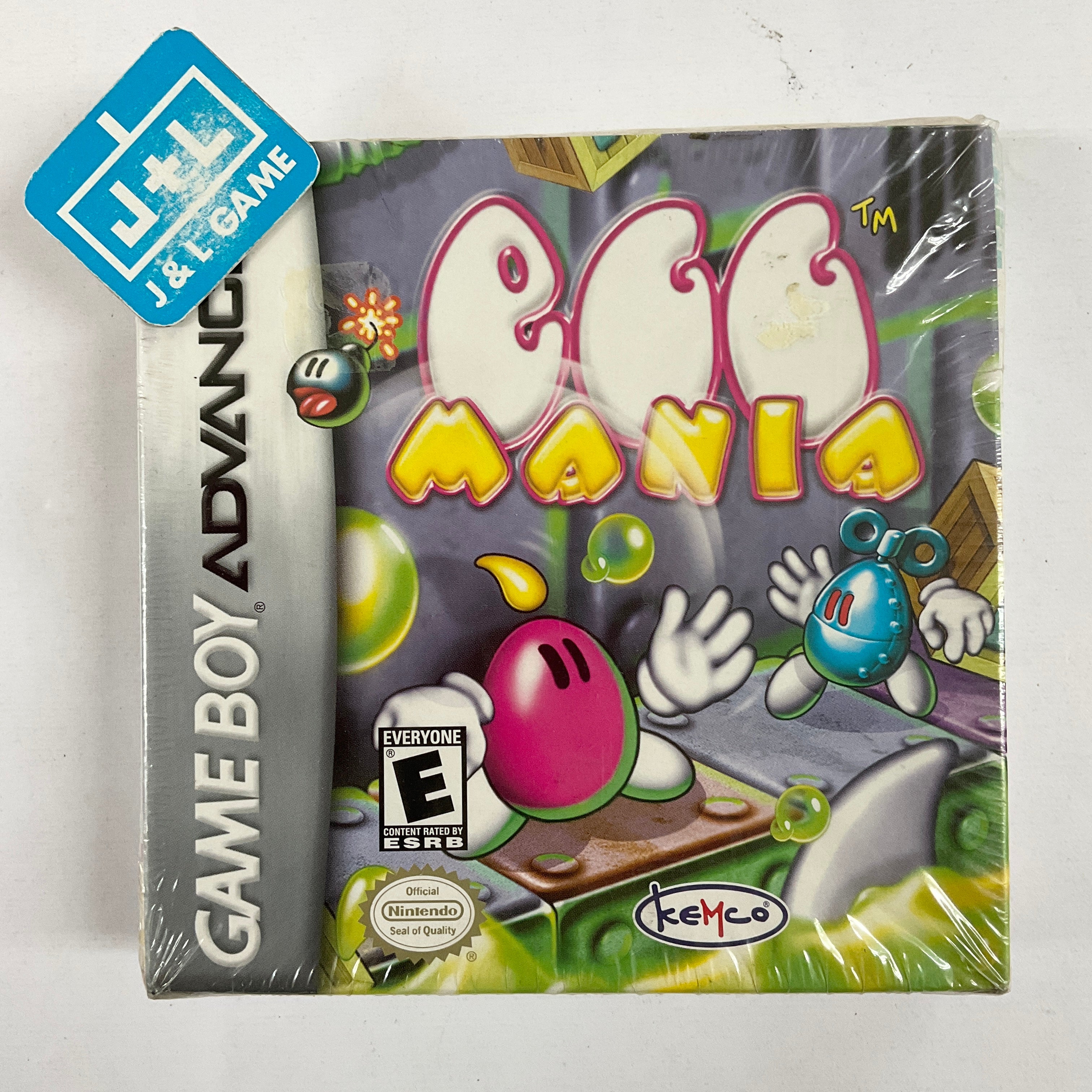 Egg Mania - (GBA) Game Boy Advance Video Games Kemco   