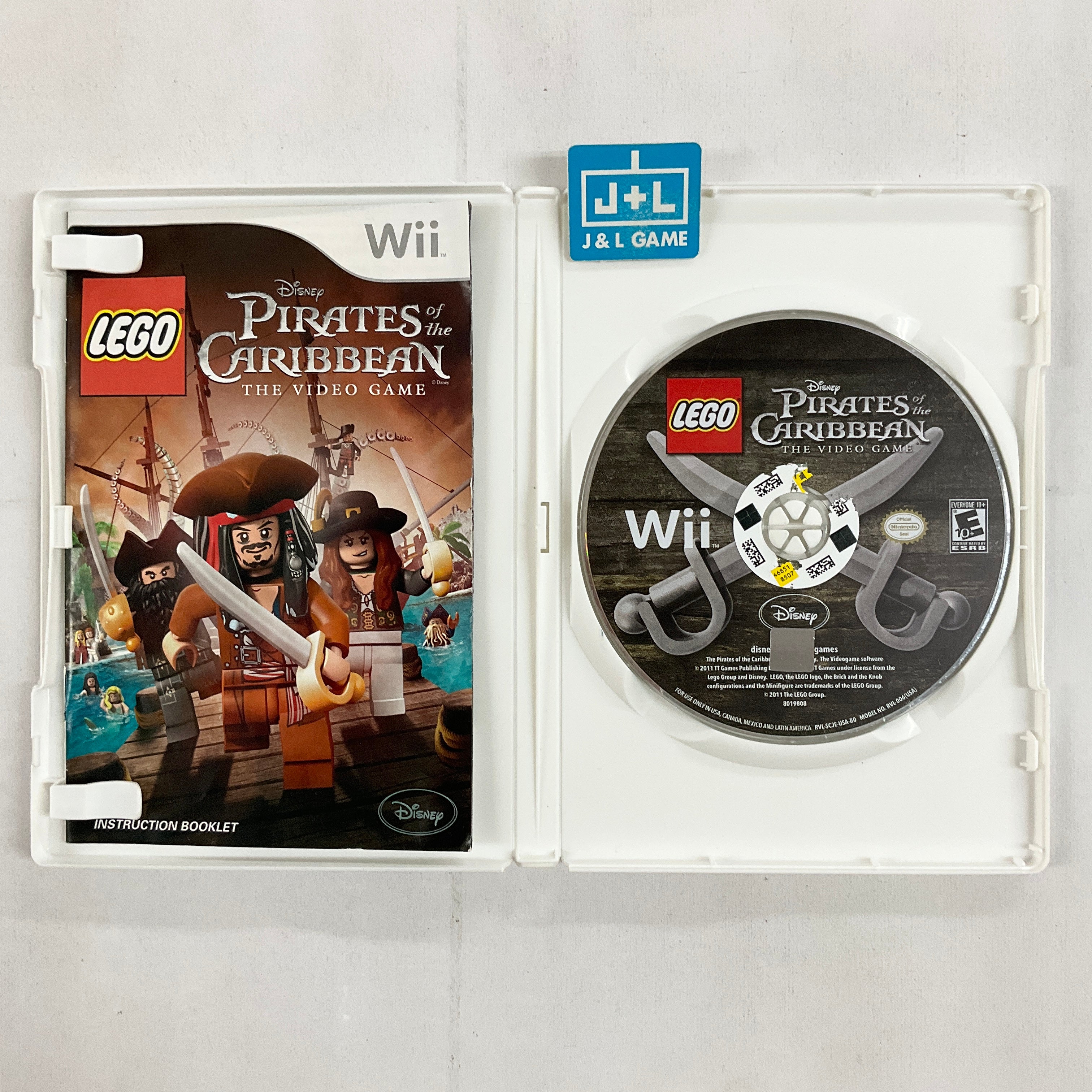 LEGO Pirates of the Caribbean - Nintendo Wii [Pre-Owned] Video Games Disney Interactive Studios   