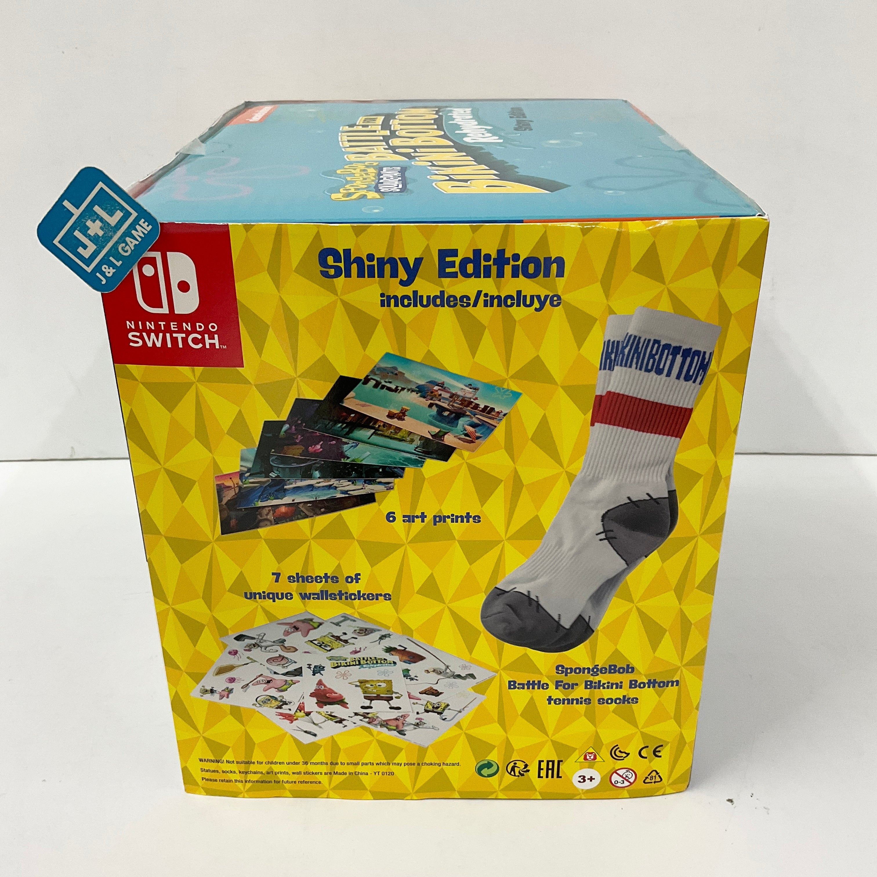 Spongebob Squarepants: Battle for Bikini Bottom Rehydrated (Shiny Edition) - (NSW) Nintendo Switch Video Games THQ Nordic   